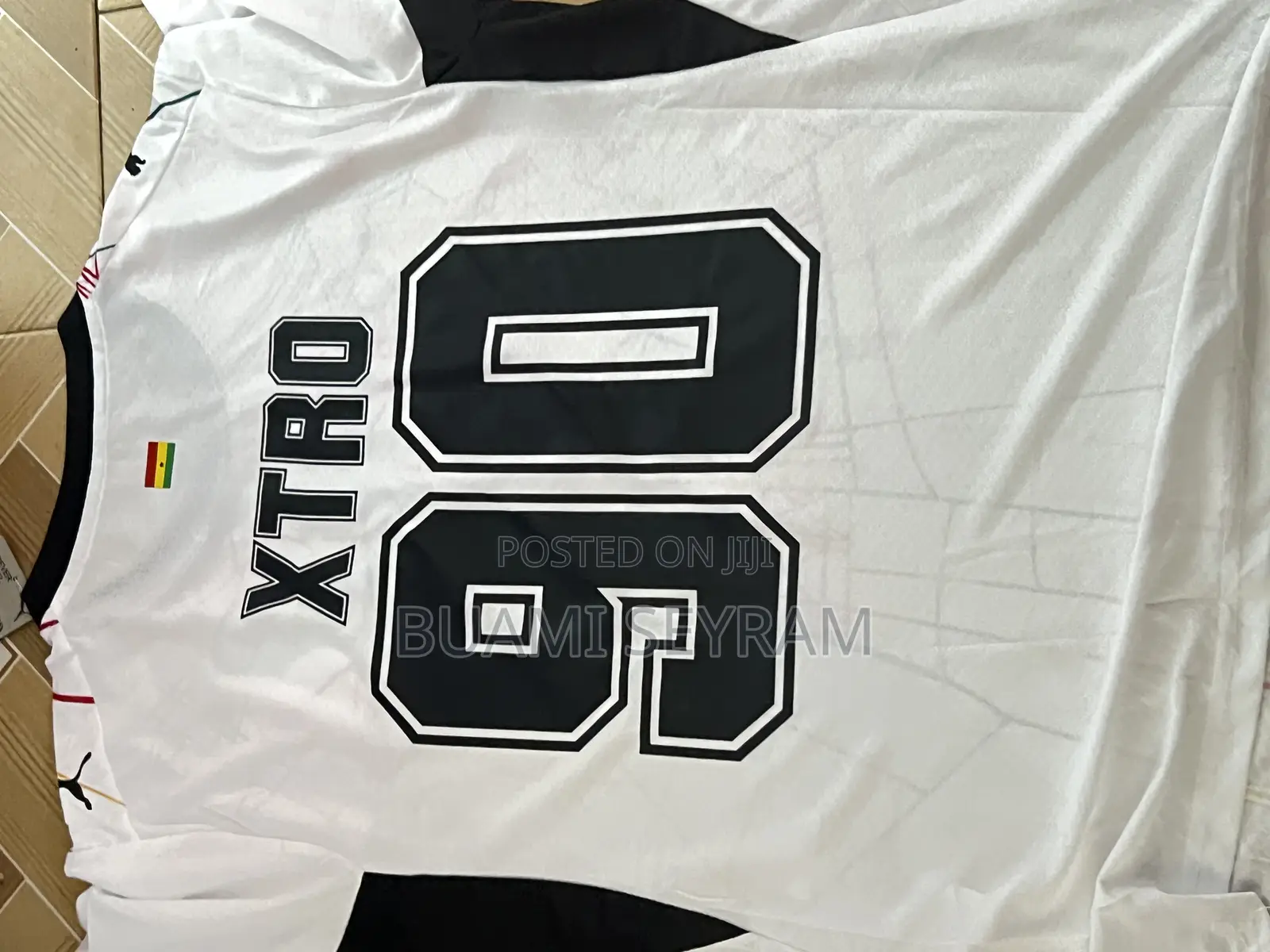 Customized Spider Web Ghana Jersey