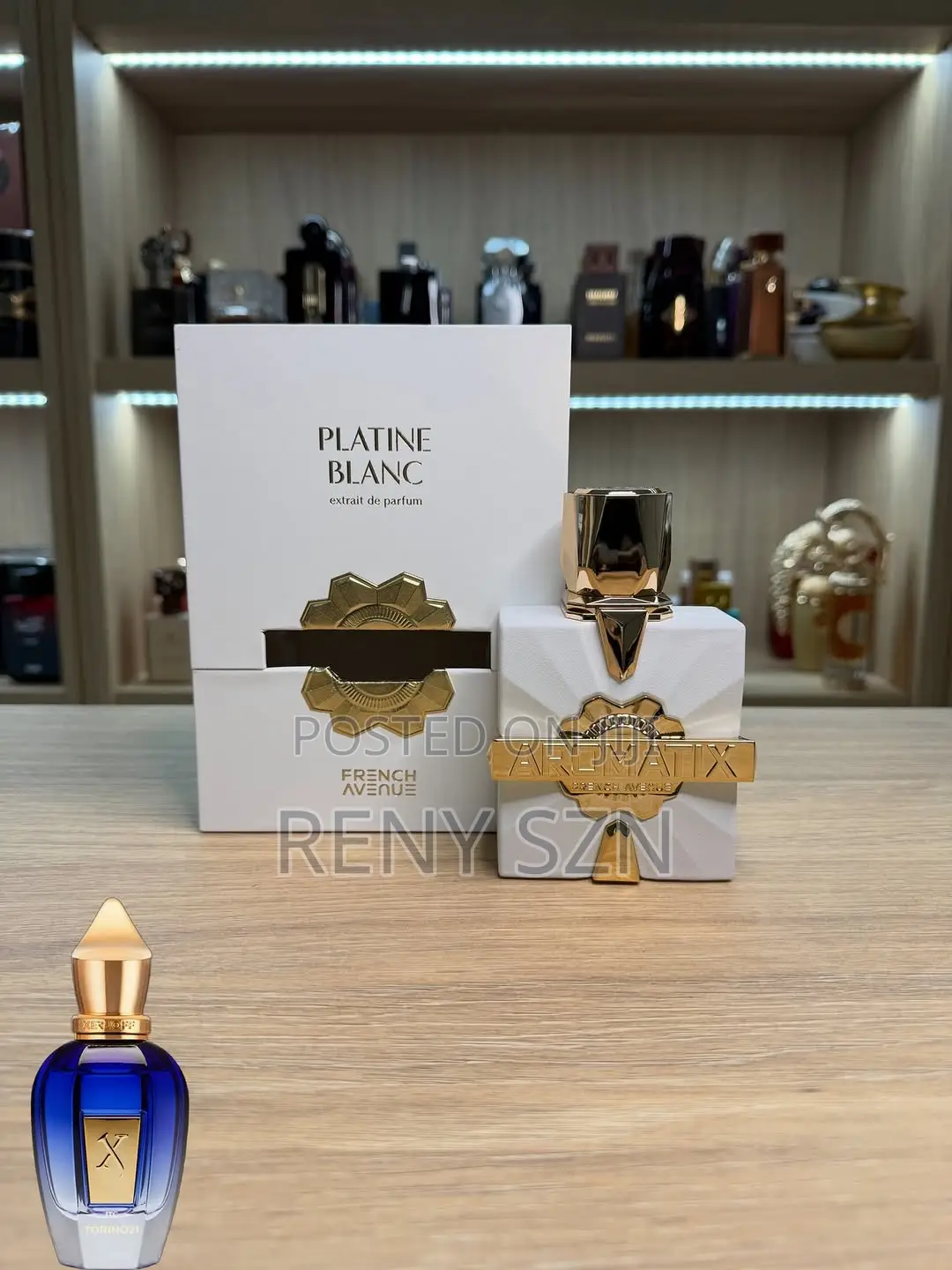 Platine Blanc Aromatix X French Avenue