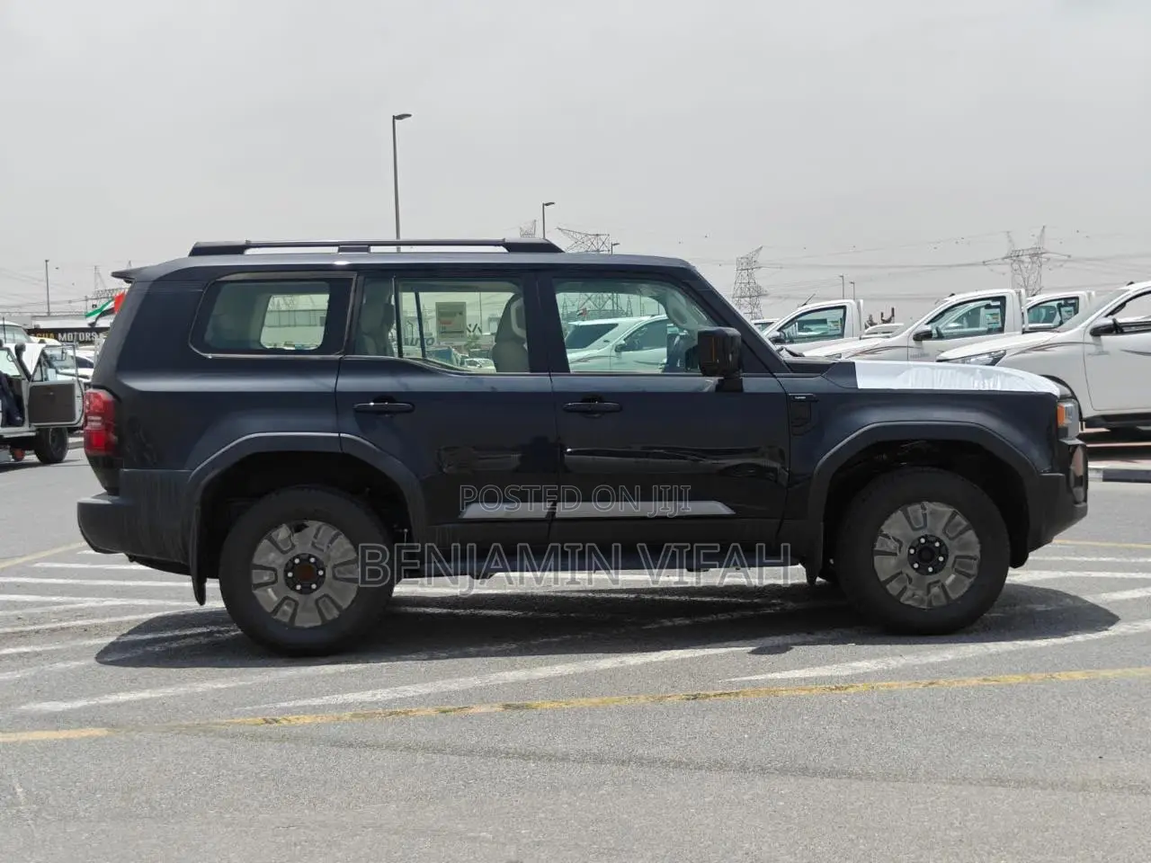 New Toyota Land Cruiser Prado 2024 Black