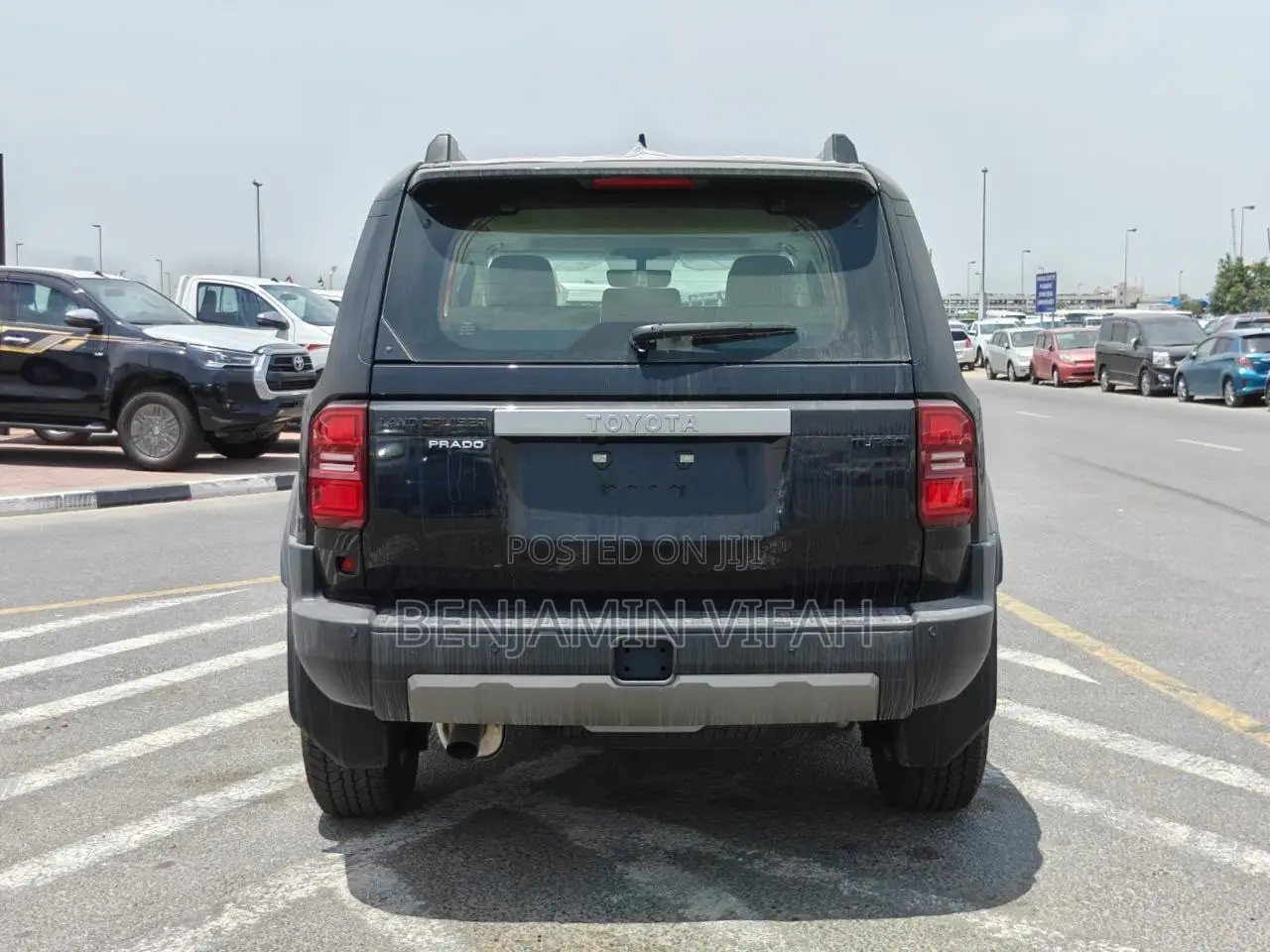 New Toyota Land Cruiser Prado 2024 Black