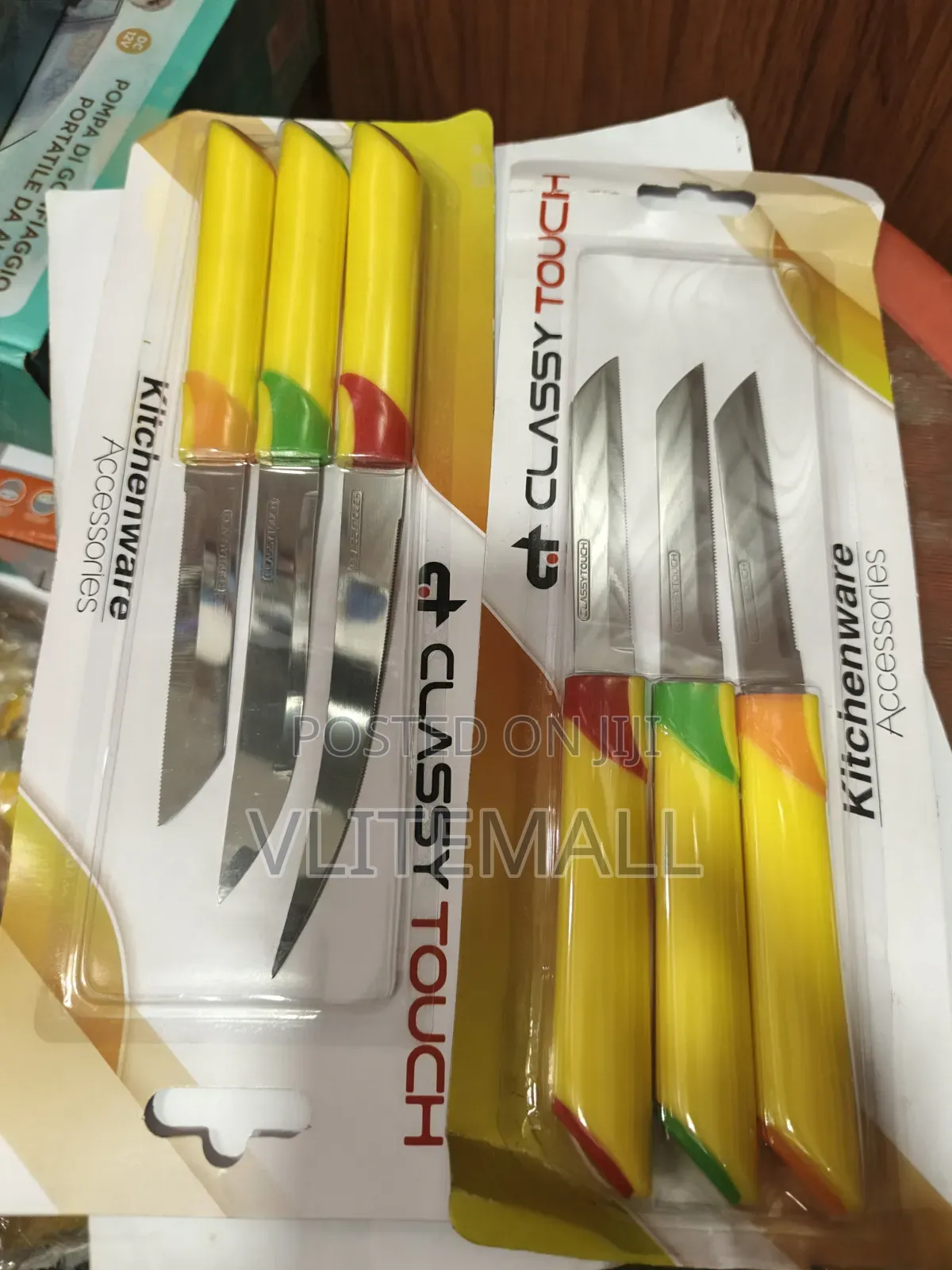 Classy Touch Knife Set 3pcs