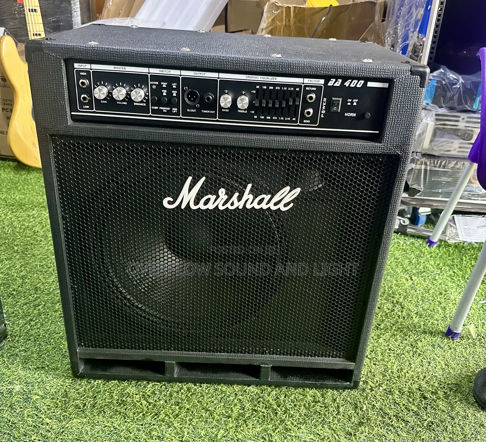 Marshall Ba-400 Bass Combo Amplifier