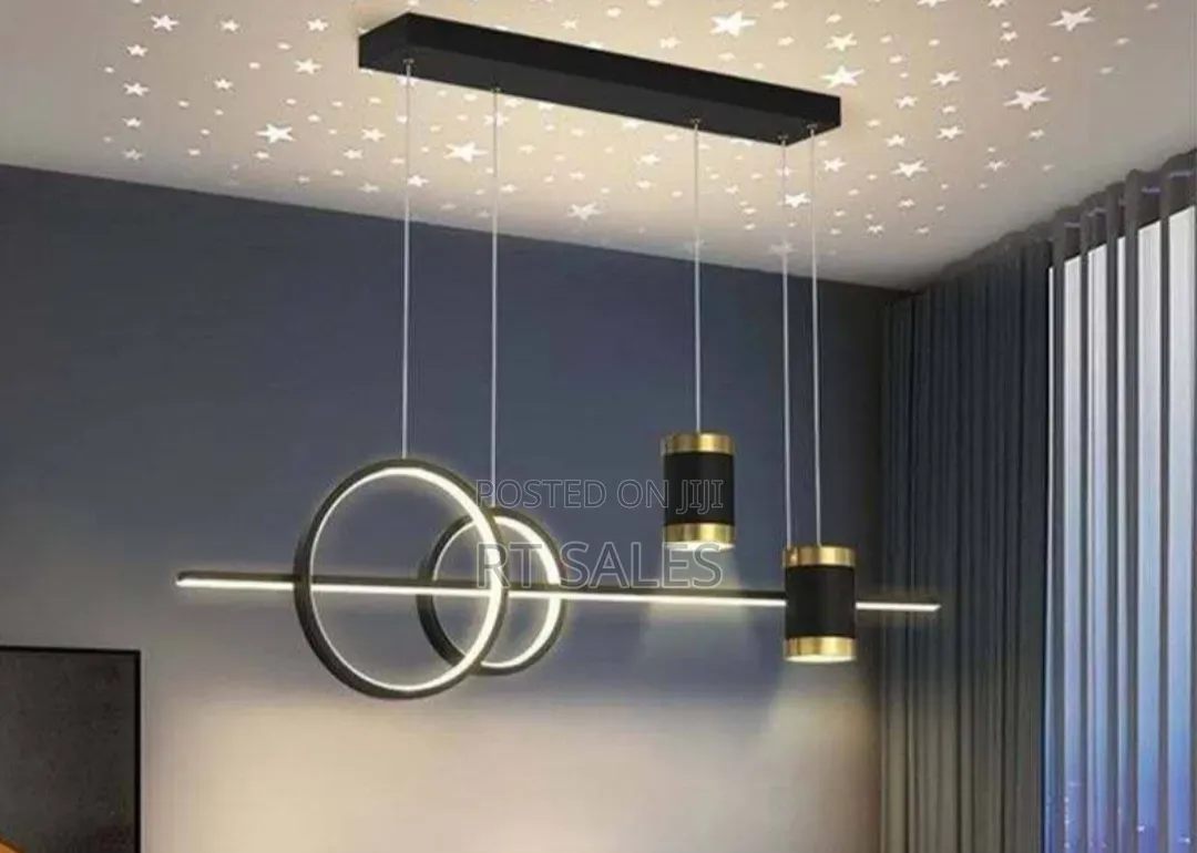 Black Dining Lamp.