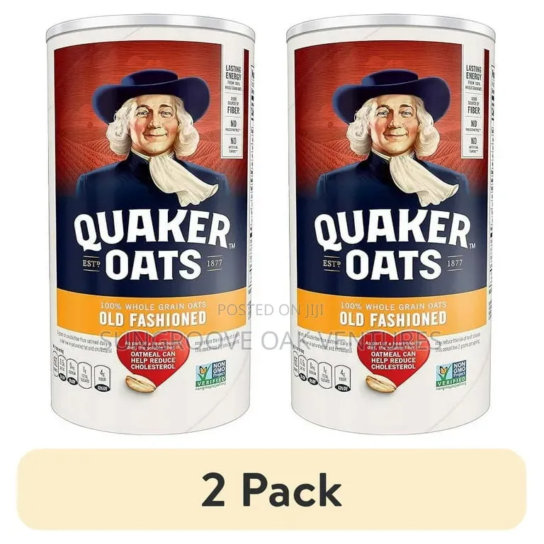 Quaker Oats Cannister 42oz 1.1kg