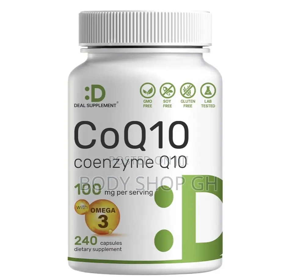 Deal Supplement Coq10 100mg With Omega 3 100mg