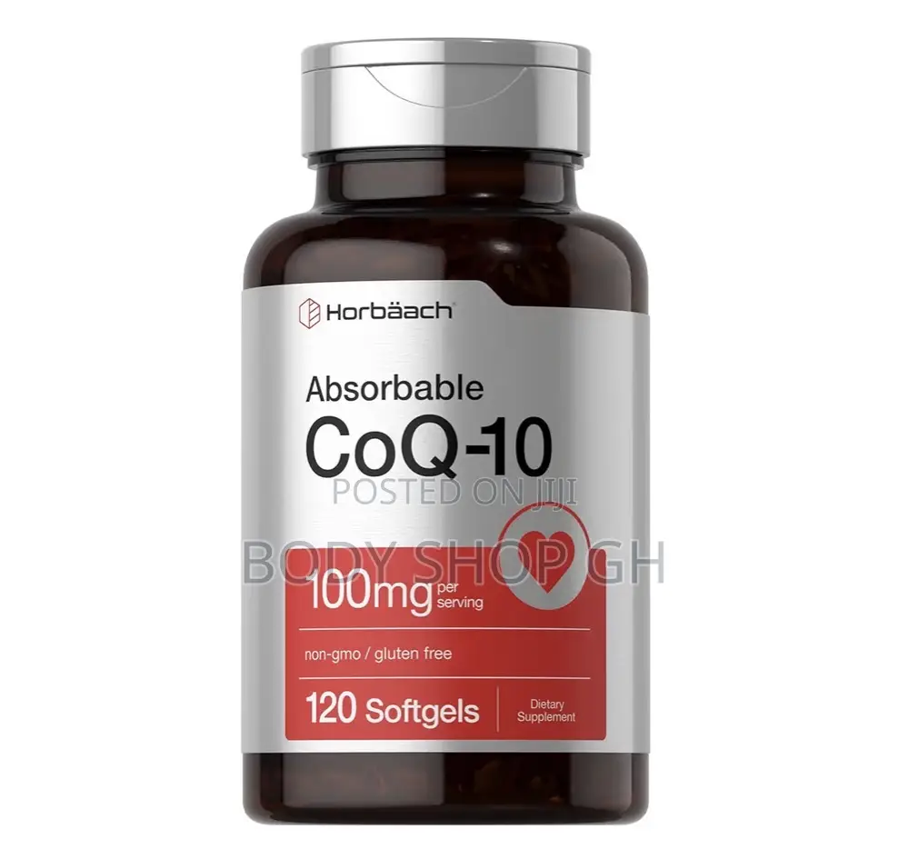 Horbäach Coq10 100mg Softgels | 120 Count |