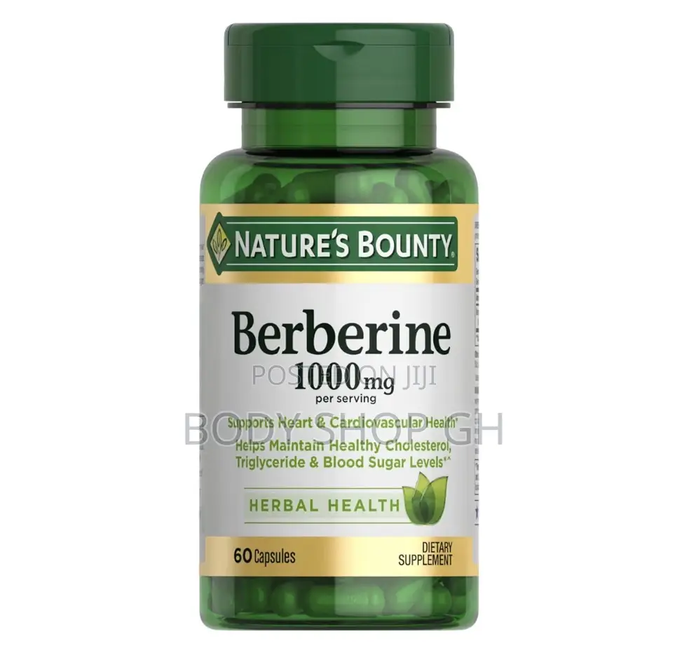 Nature’S Bounty Berberine 1000mg Capsules