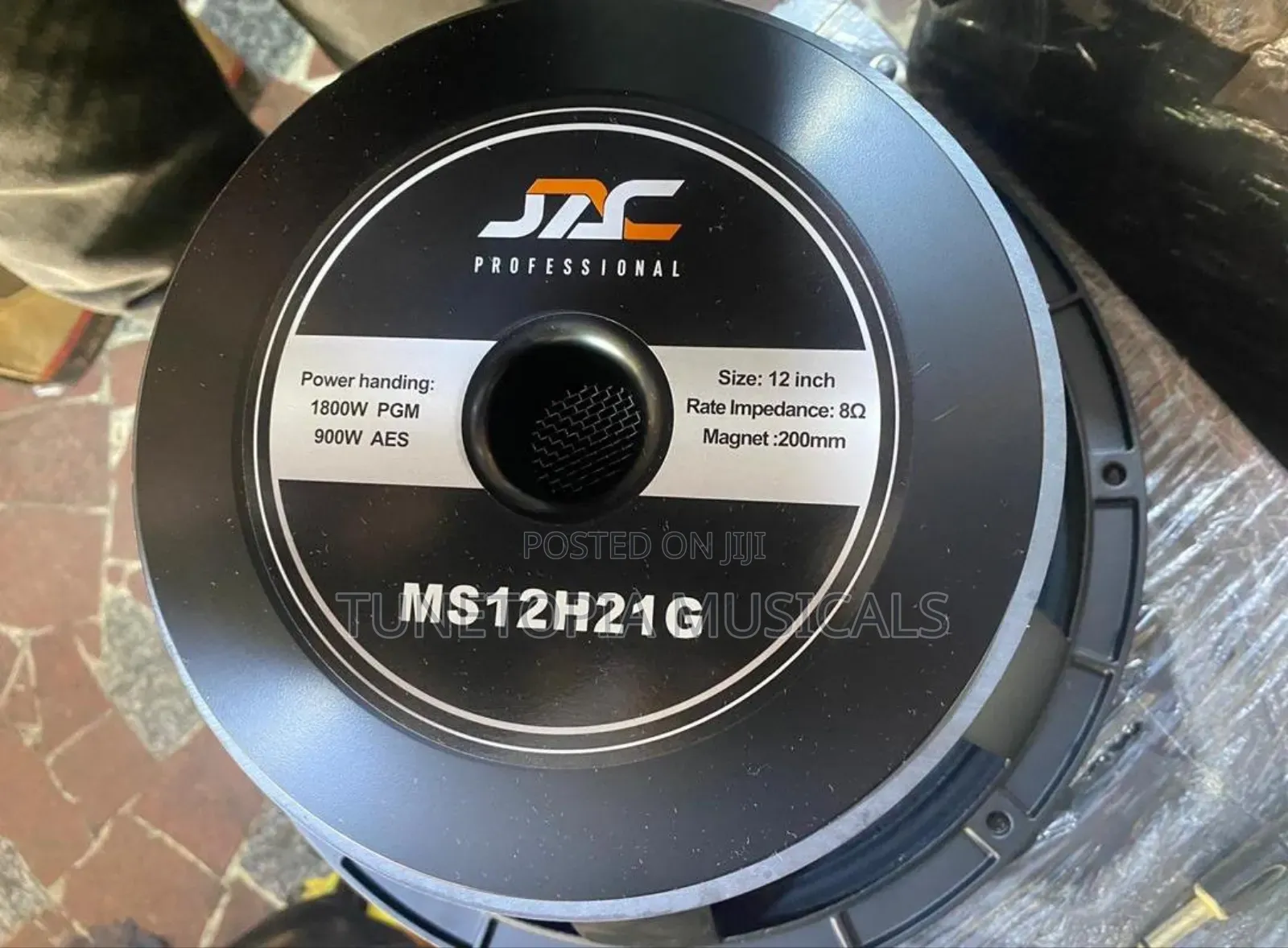 Jac Professional Ms12h21g 12inches Pair of Naked Loudspeaker