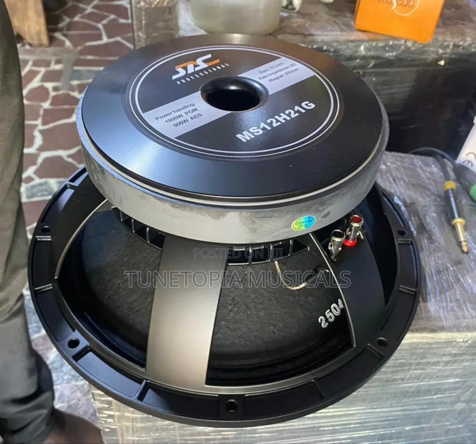 Jac Professional Ms12h21g 12inches Pair of Naked Loudspeaker