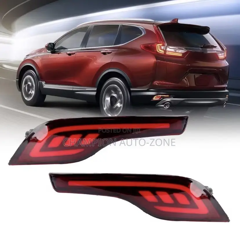 Cr-v 2017-2018-2019 Led Rear/ Back Bumper Reflector