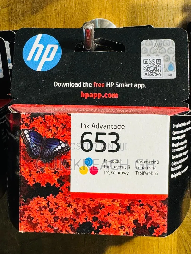 Hp 653 Ink Color