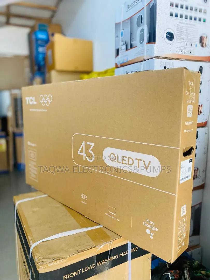 A 43- Inch Qled TCL Smart Tv