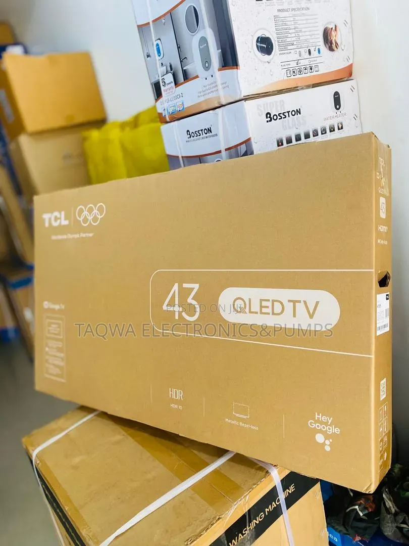 Automatic TCL 43"Qled Smart Tv
