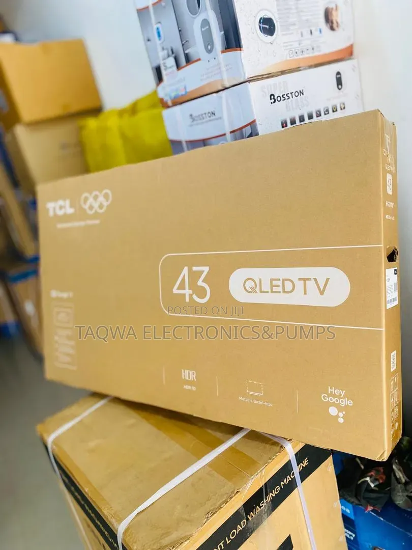 Automatic TCL 43"Qled Smart Tv