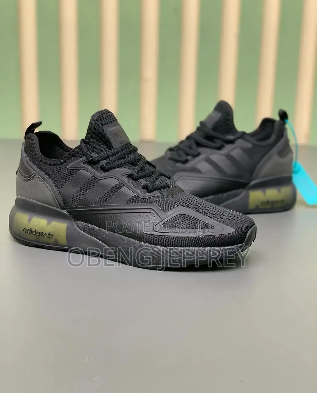 Original Adidas Zx All Black