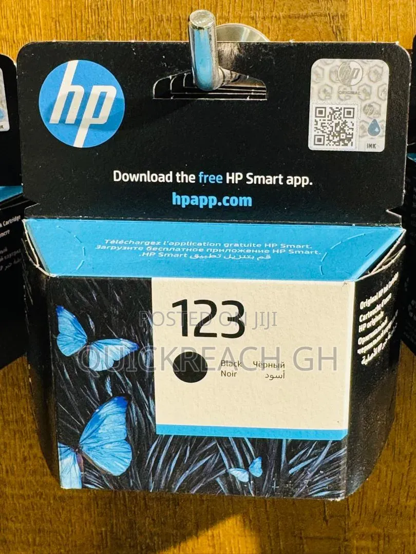 HP 123 Original Ink Cartridge Black