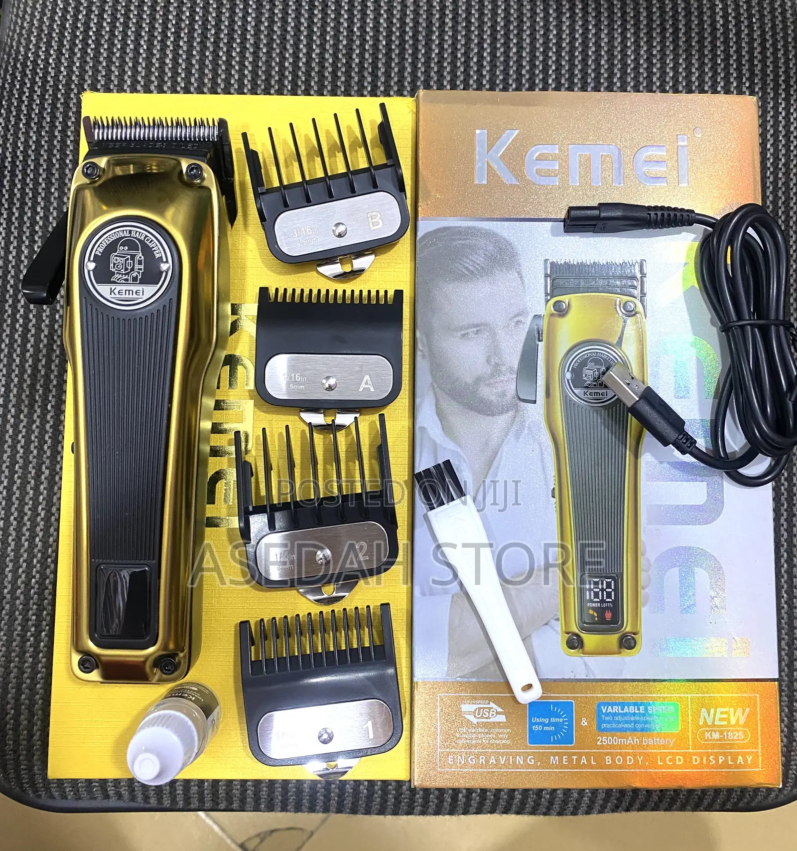 Kemei Commercial Clipper Rechargeable