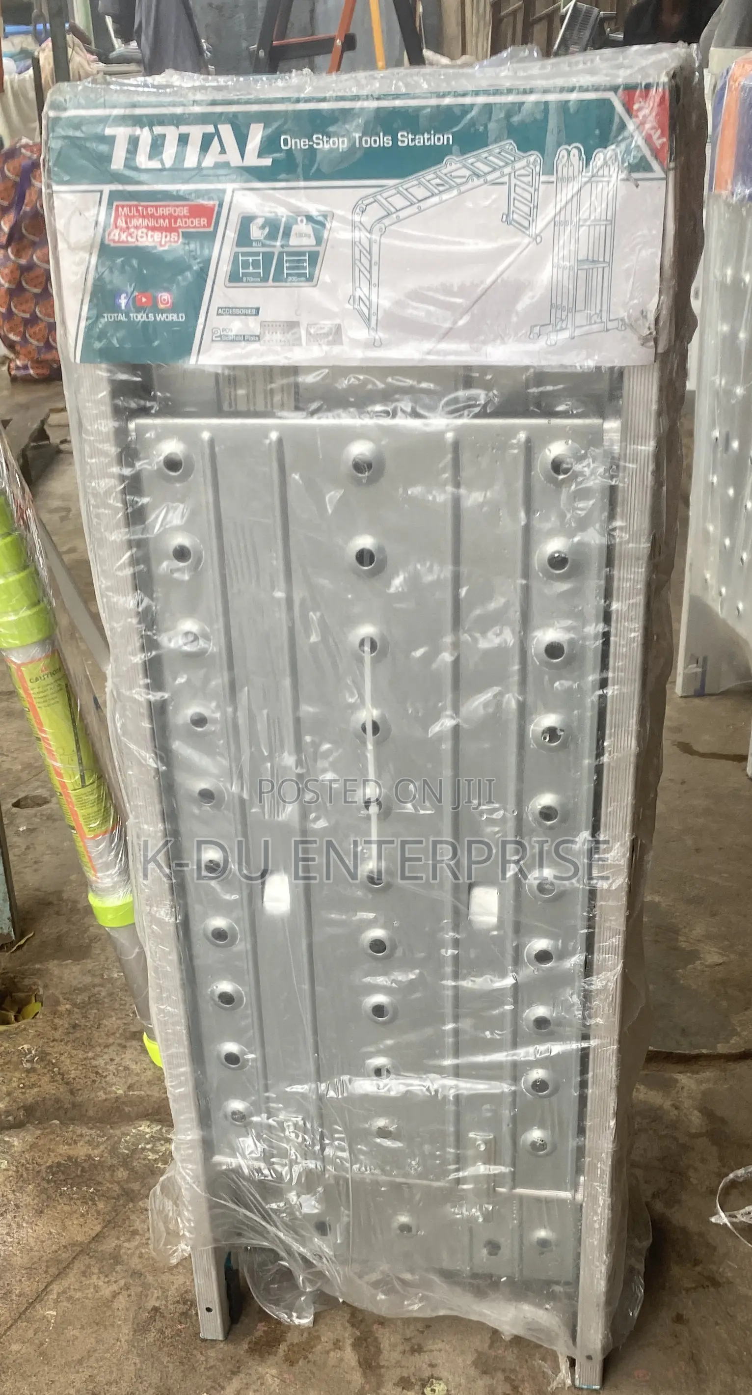 Total Alu Multipurpose Ladder 4x3