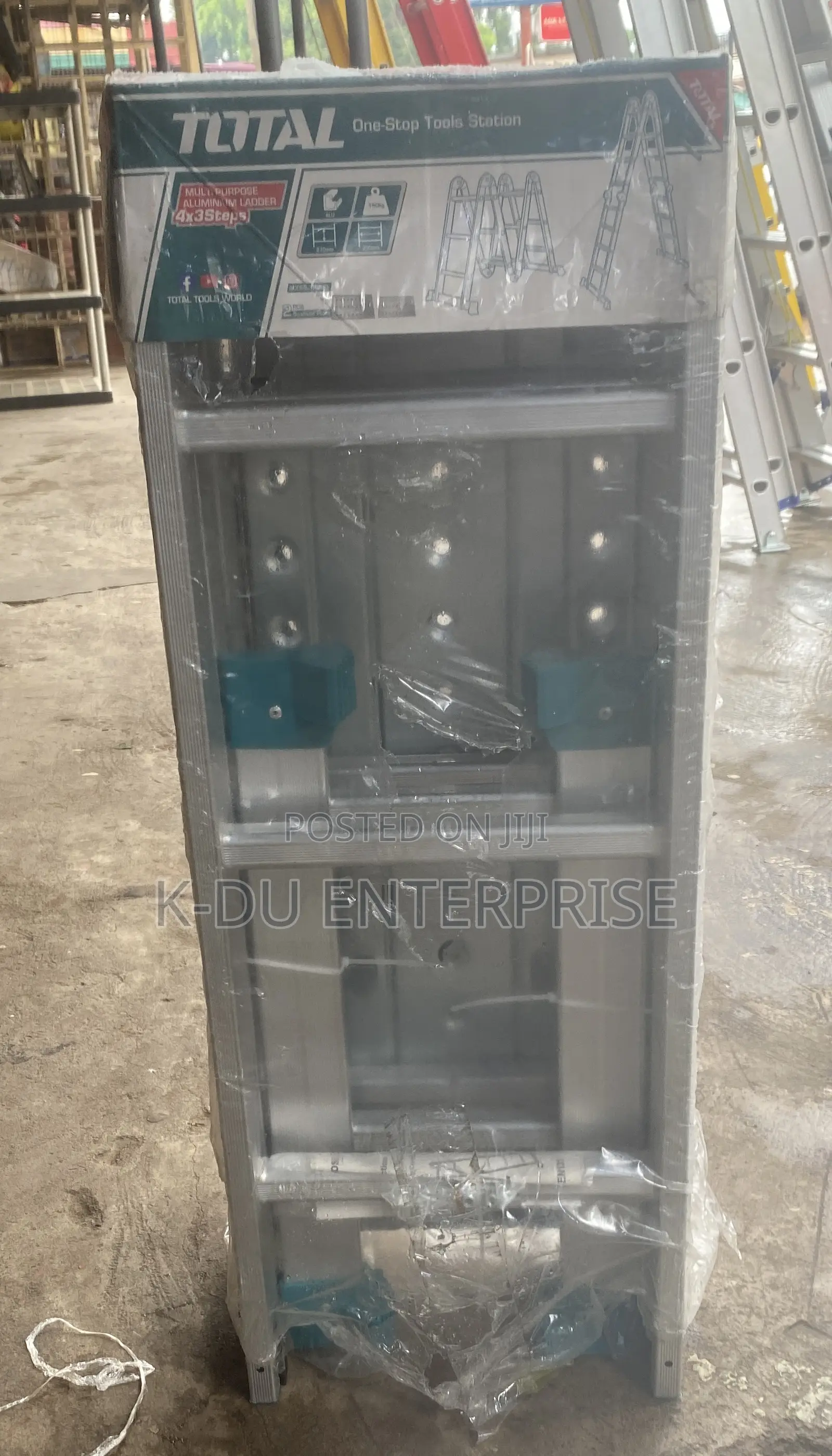 Total Alu Multipurpose Ladder 4x3