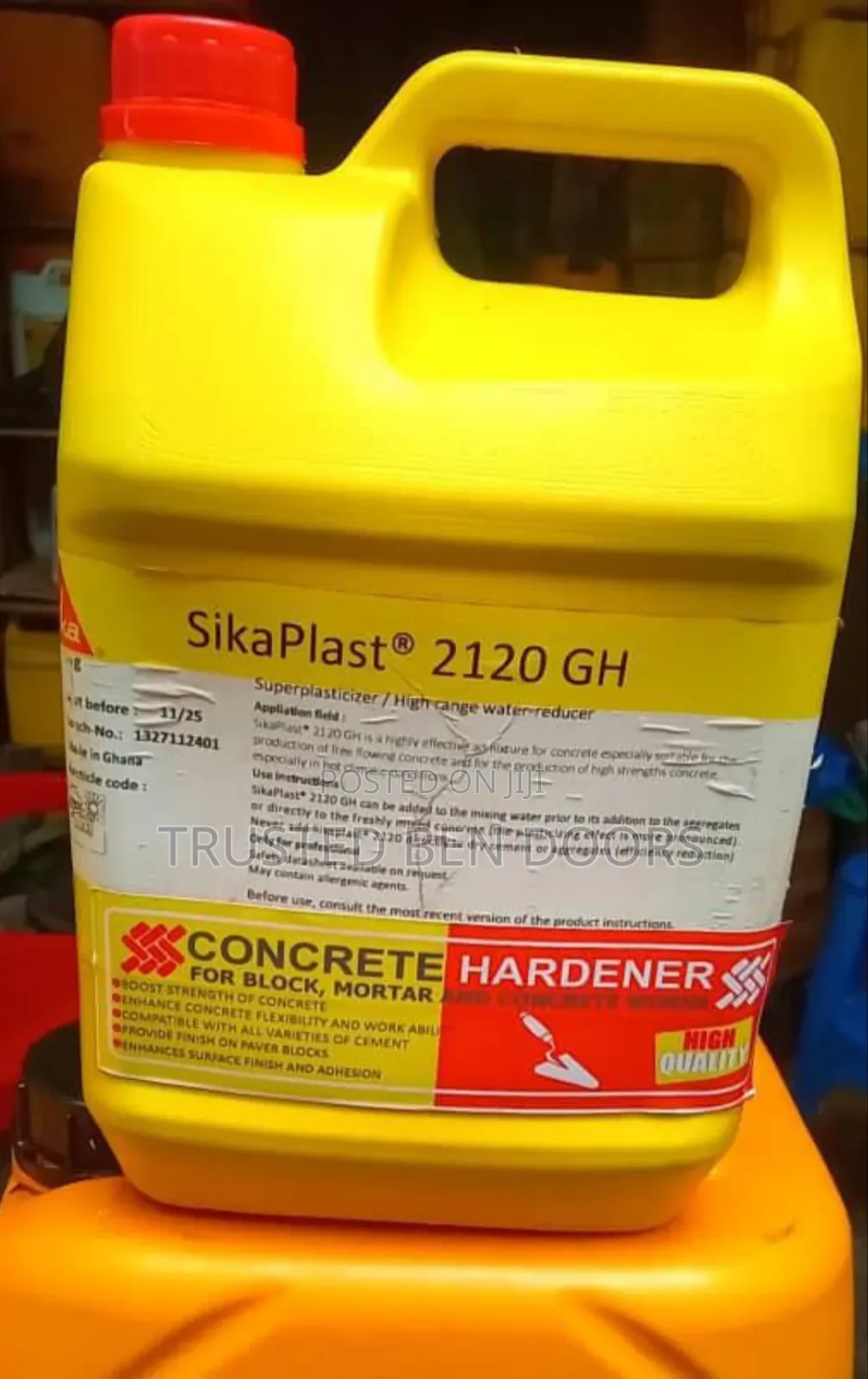 Quality Sikalatex Concrete Hardener For Construction Works (5kg)