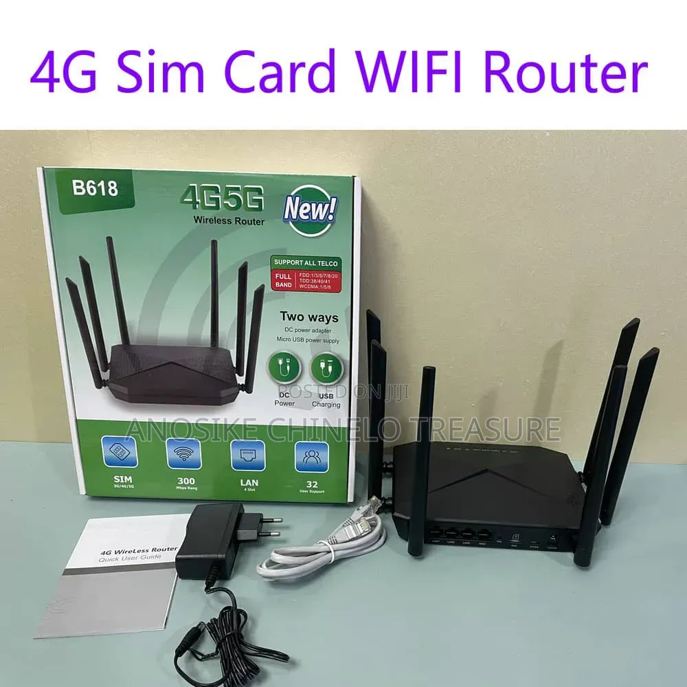 4g/5g Sim Card Wi-Fi Router