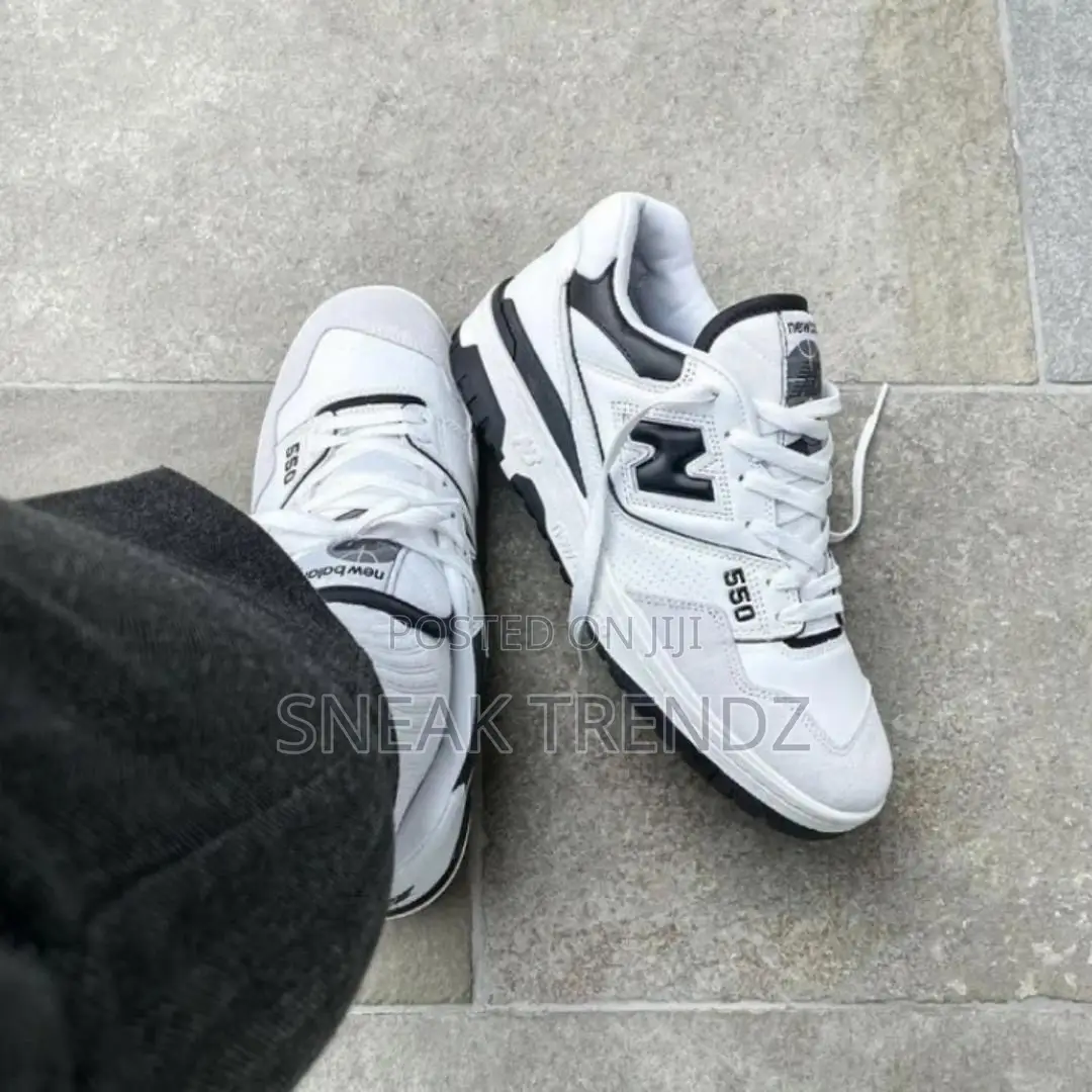 New Balance Nb 550 Blackwhite