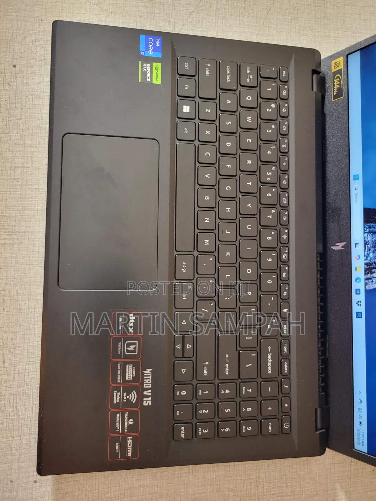 Laptop Acer Nitro 5 Spin 16GB Intel Core i7 SSD 512GB