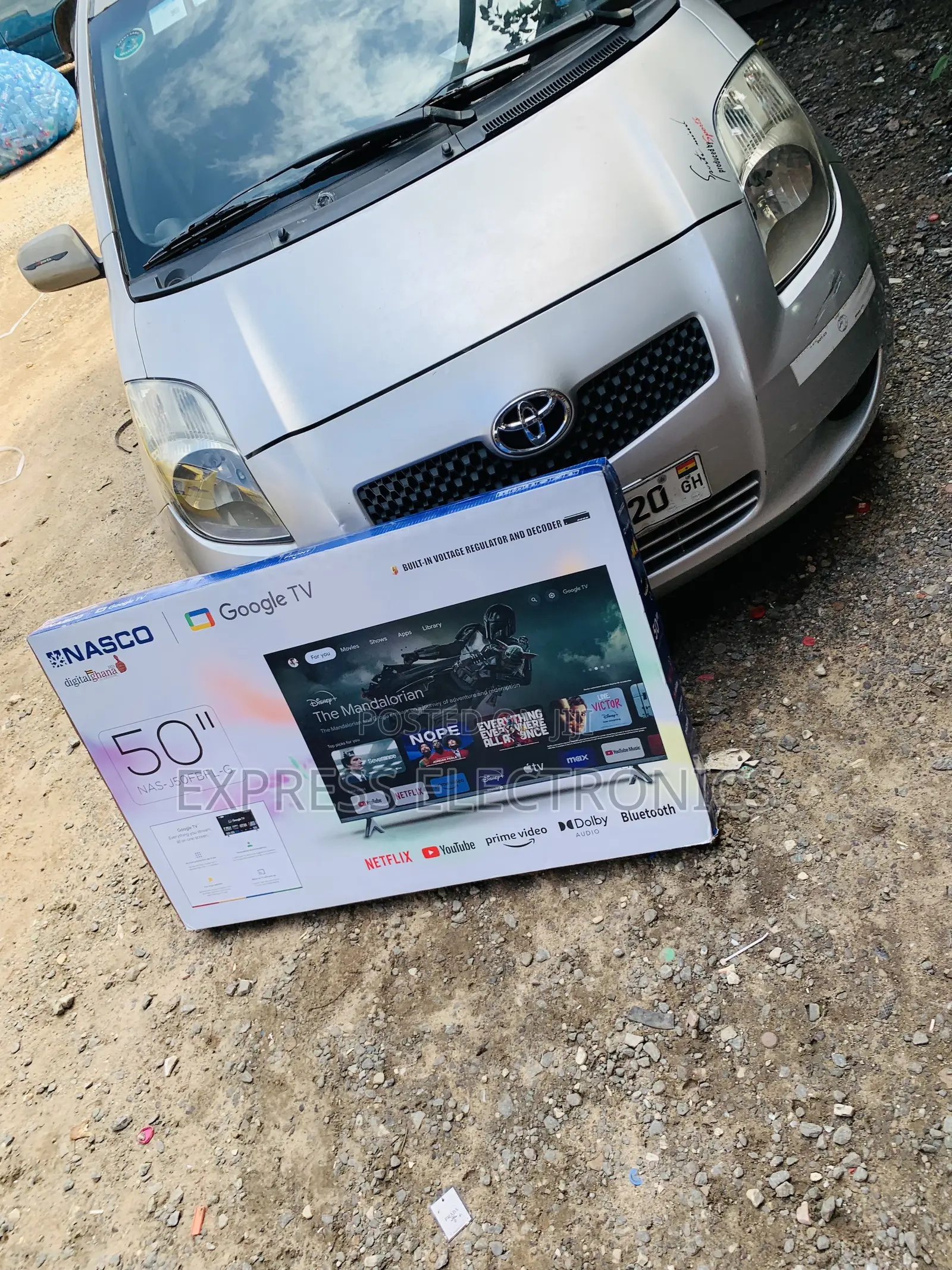 Limited Stock Nasco Uhd Smart Glossy Tv 50”