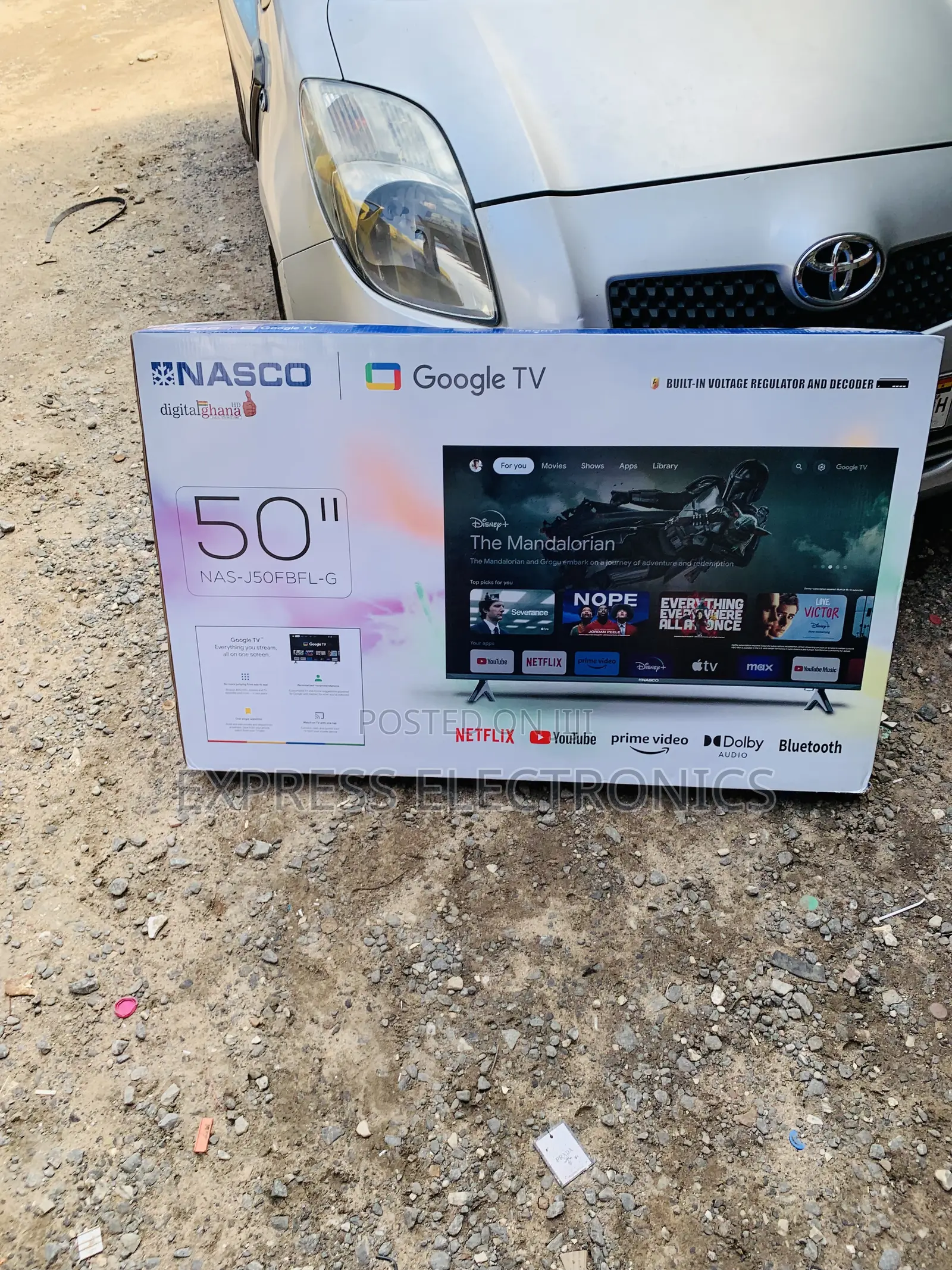 Less Expensive Uhd Smart Android Nasco 50”