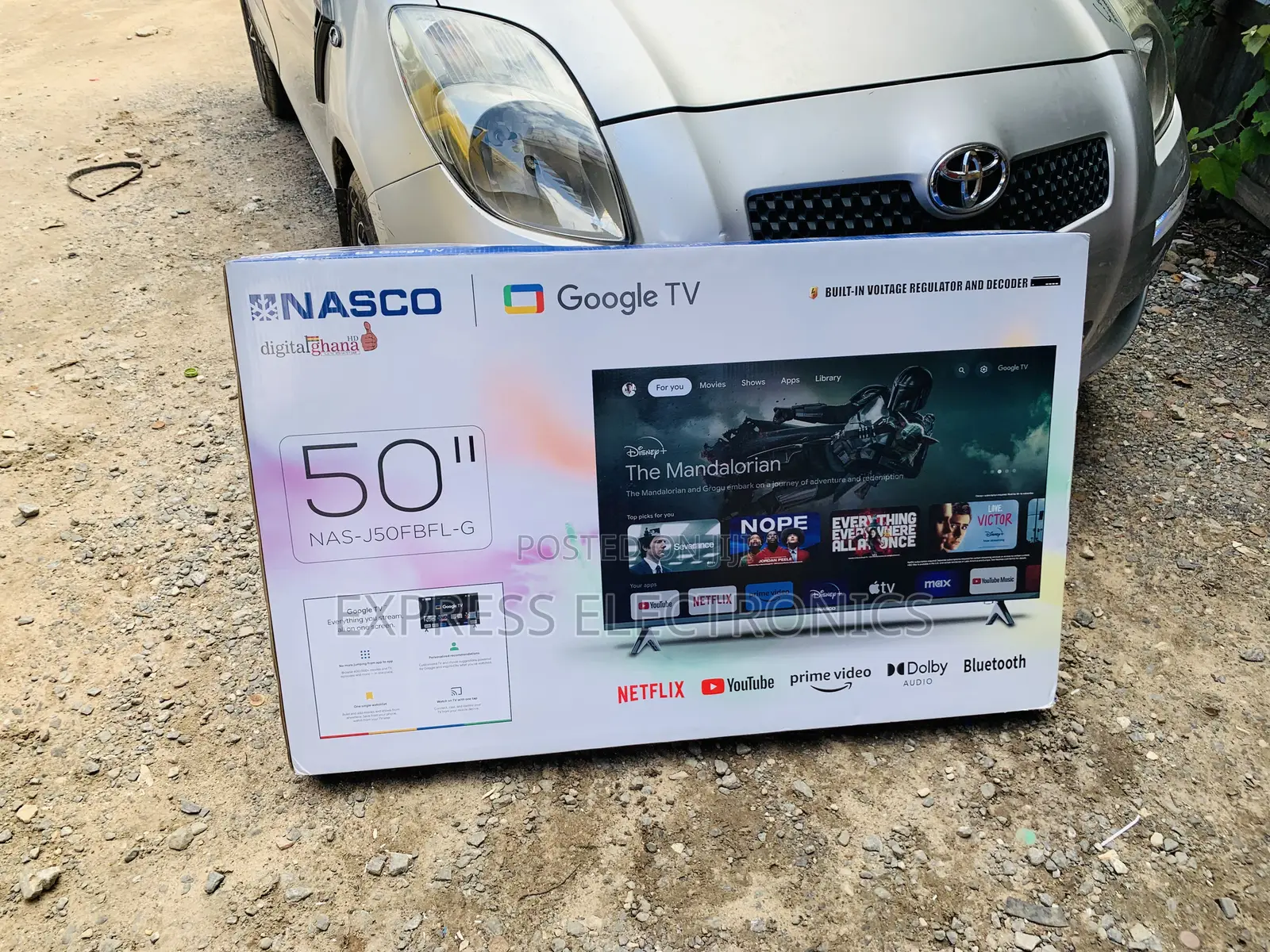 Grab the New Slim Smart Android Uhd Nasco 50”