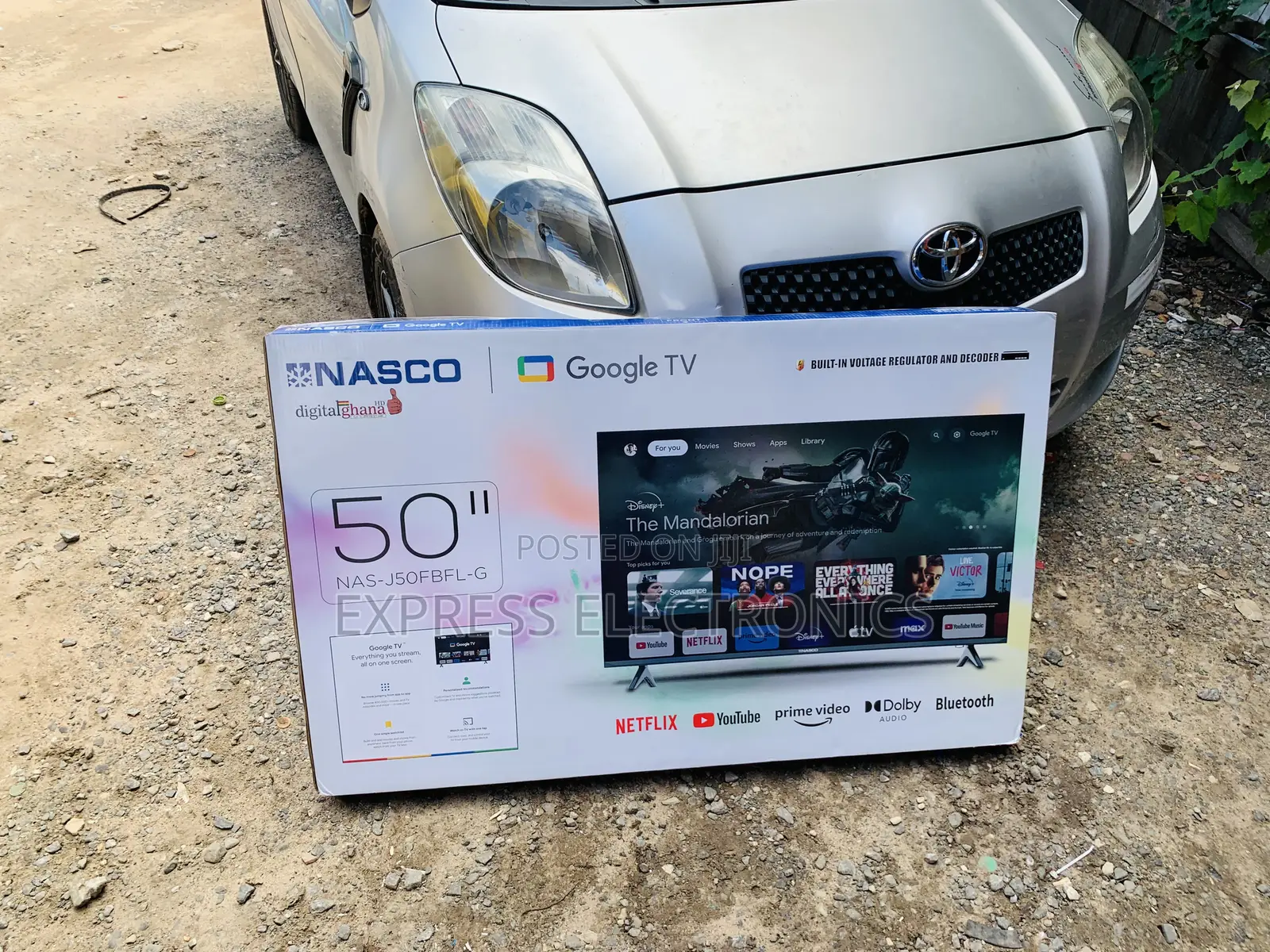 Grab the New Slim Smart Android Uhd Nasco 50”