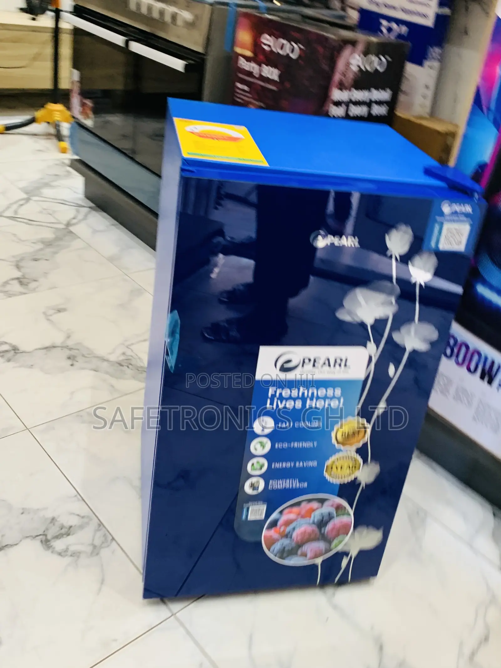 Kindly Buy Pearl Pf-109-2b (Blue) 80-Liter Single-Door Table-Top