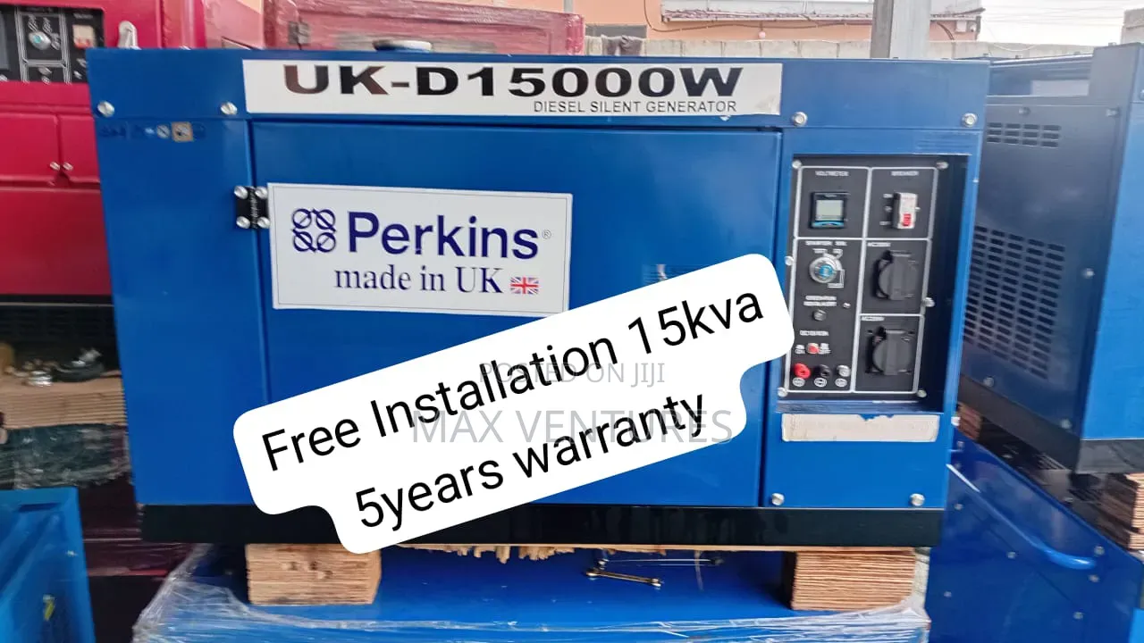 Heavy-Duty Perkins 15kva Diesel Genset 15kva