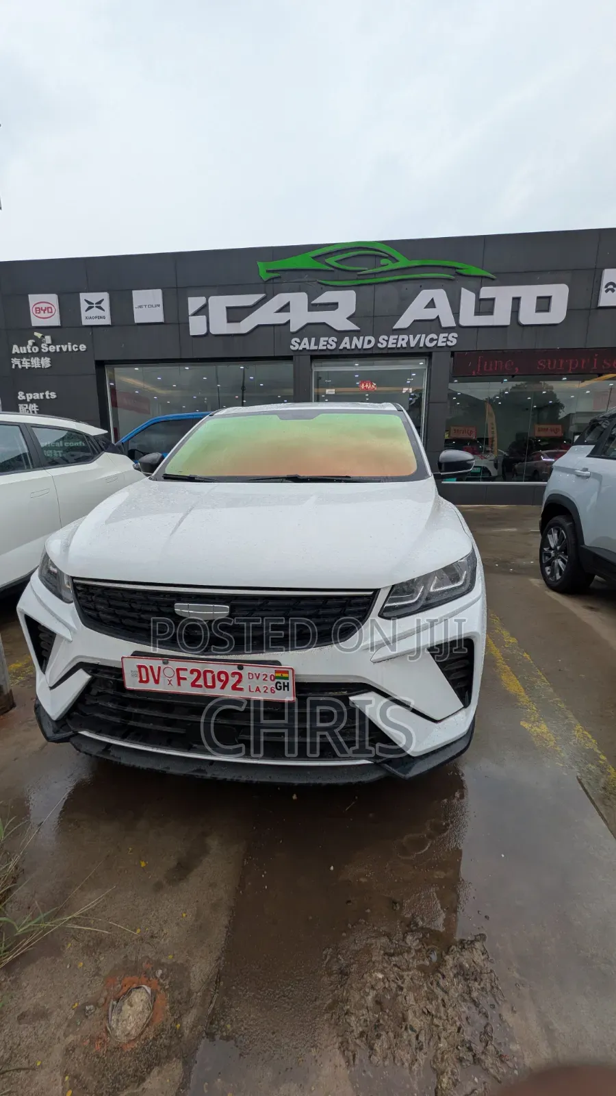 New Geely Coolray 2025 White