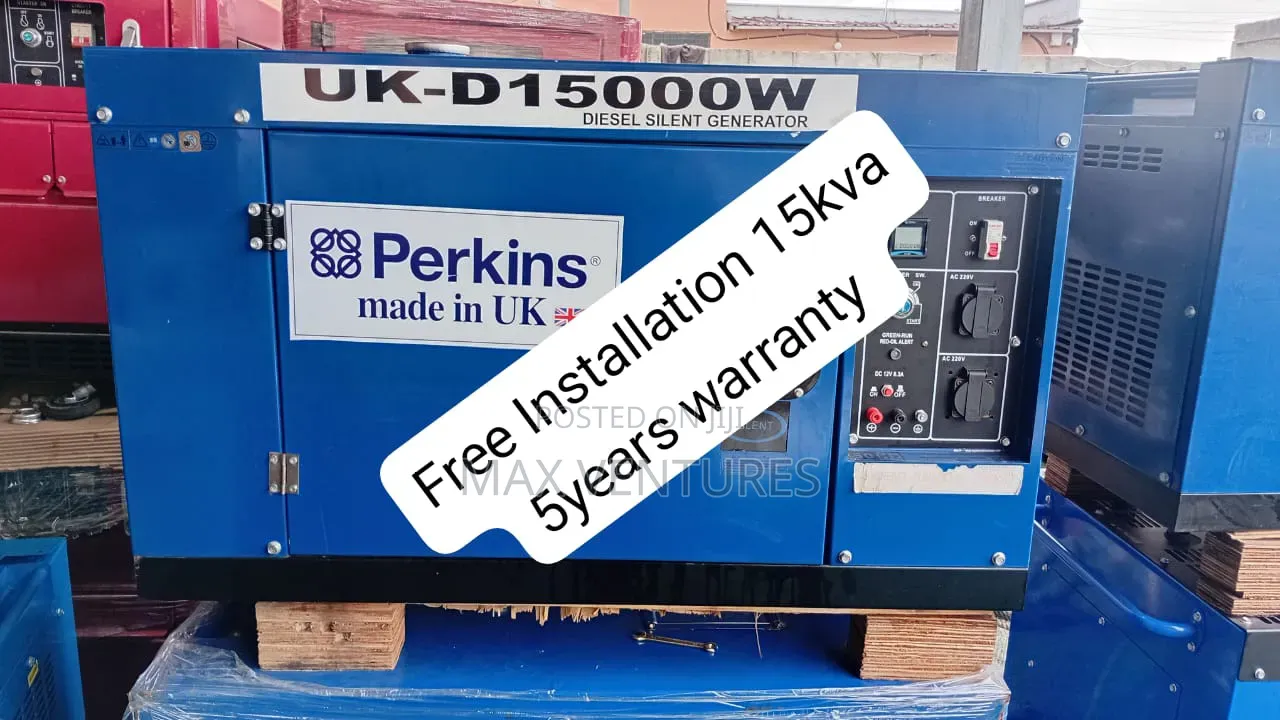 Original Perkins 15kva Generator for Home Business 15kva
