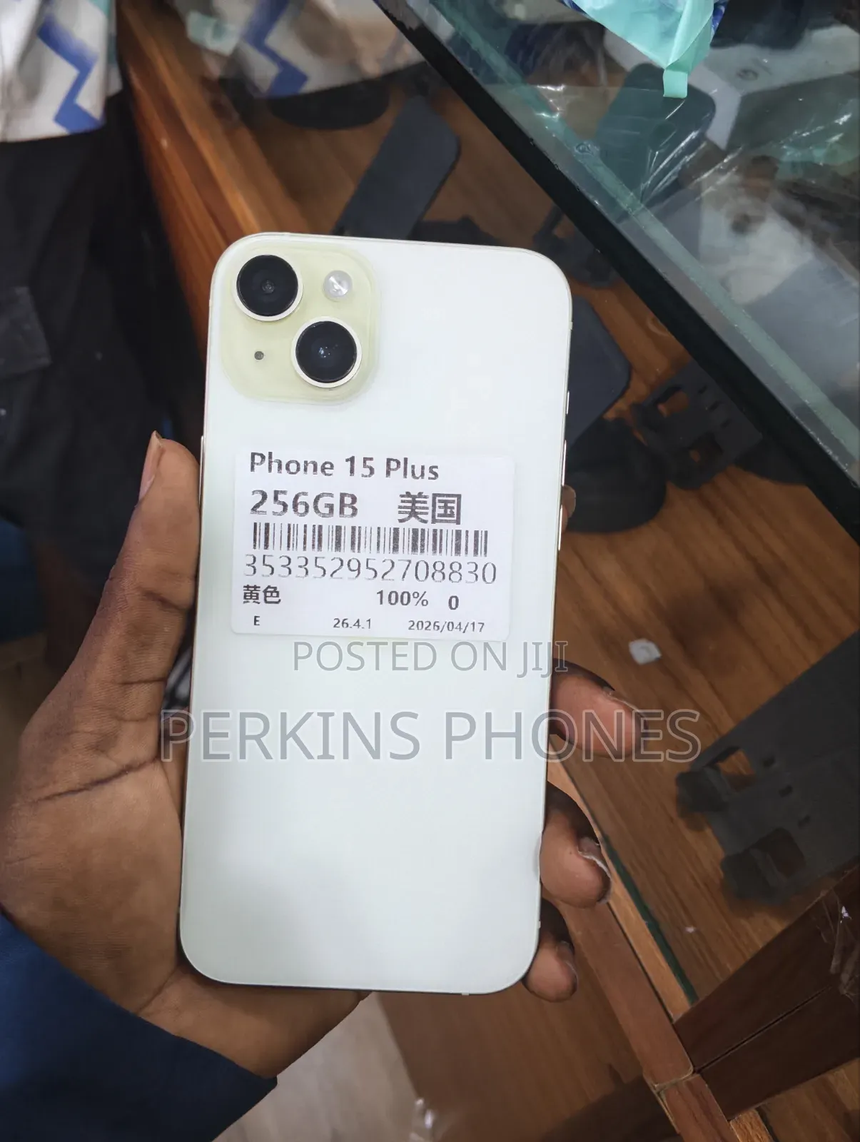 New Apple iPhone 15 Plus 256 GB Yellow