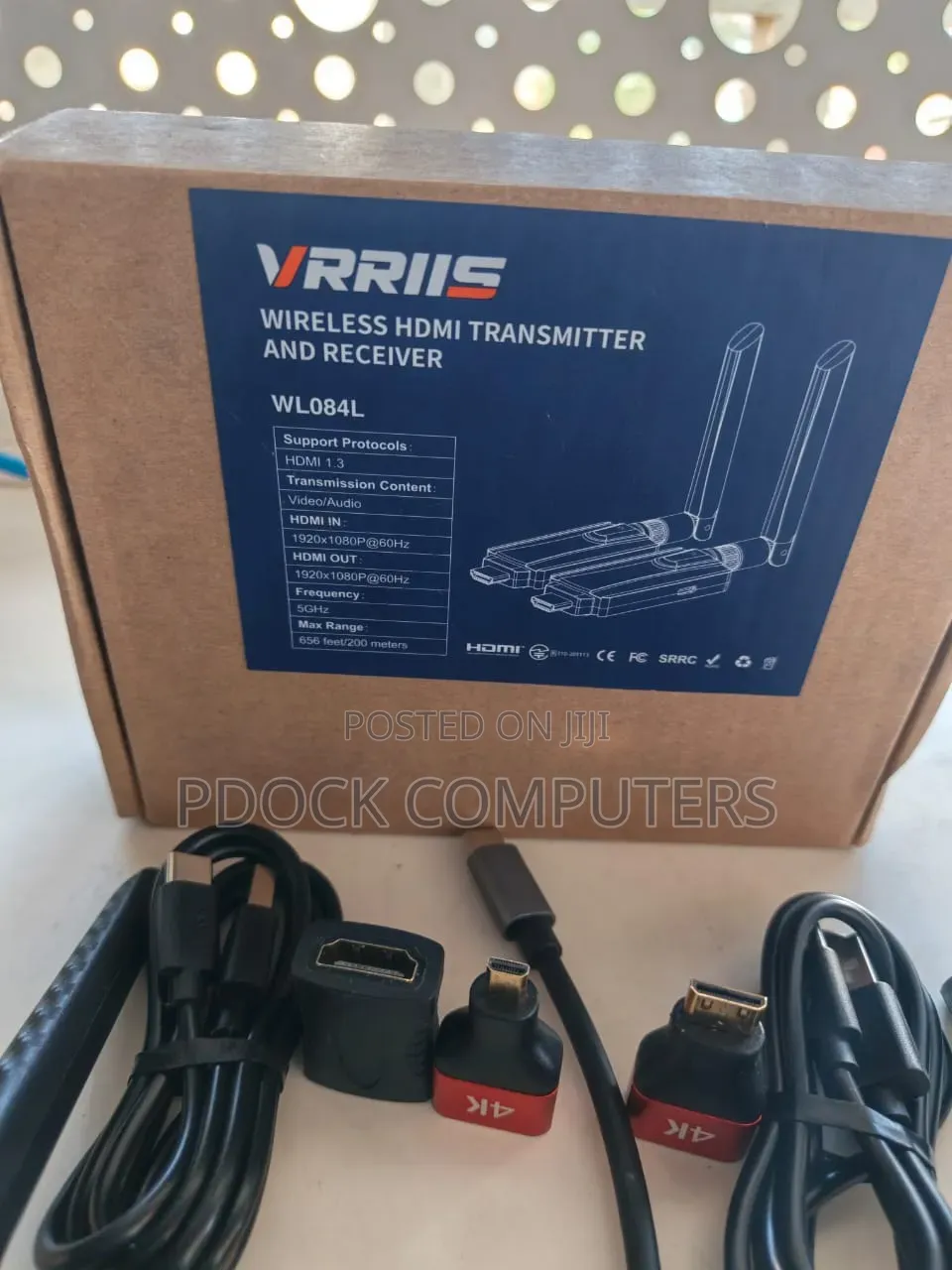 Wireless Hdmi Transmitter and Receiver , Vrriis 200 Meters