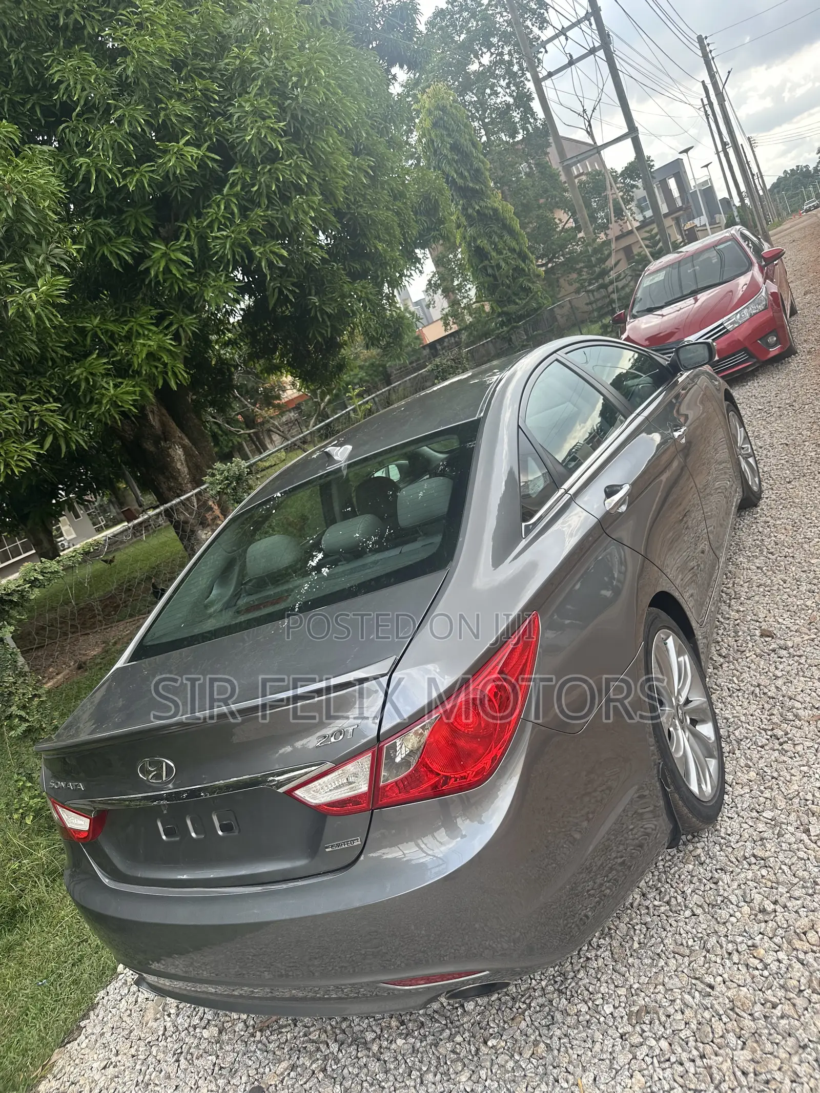 Hyundai Sonata Limited 2.0T Seban (2.0L 4cyl 6A) 2017 Gray