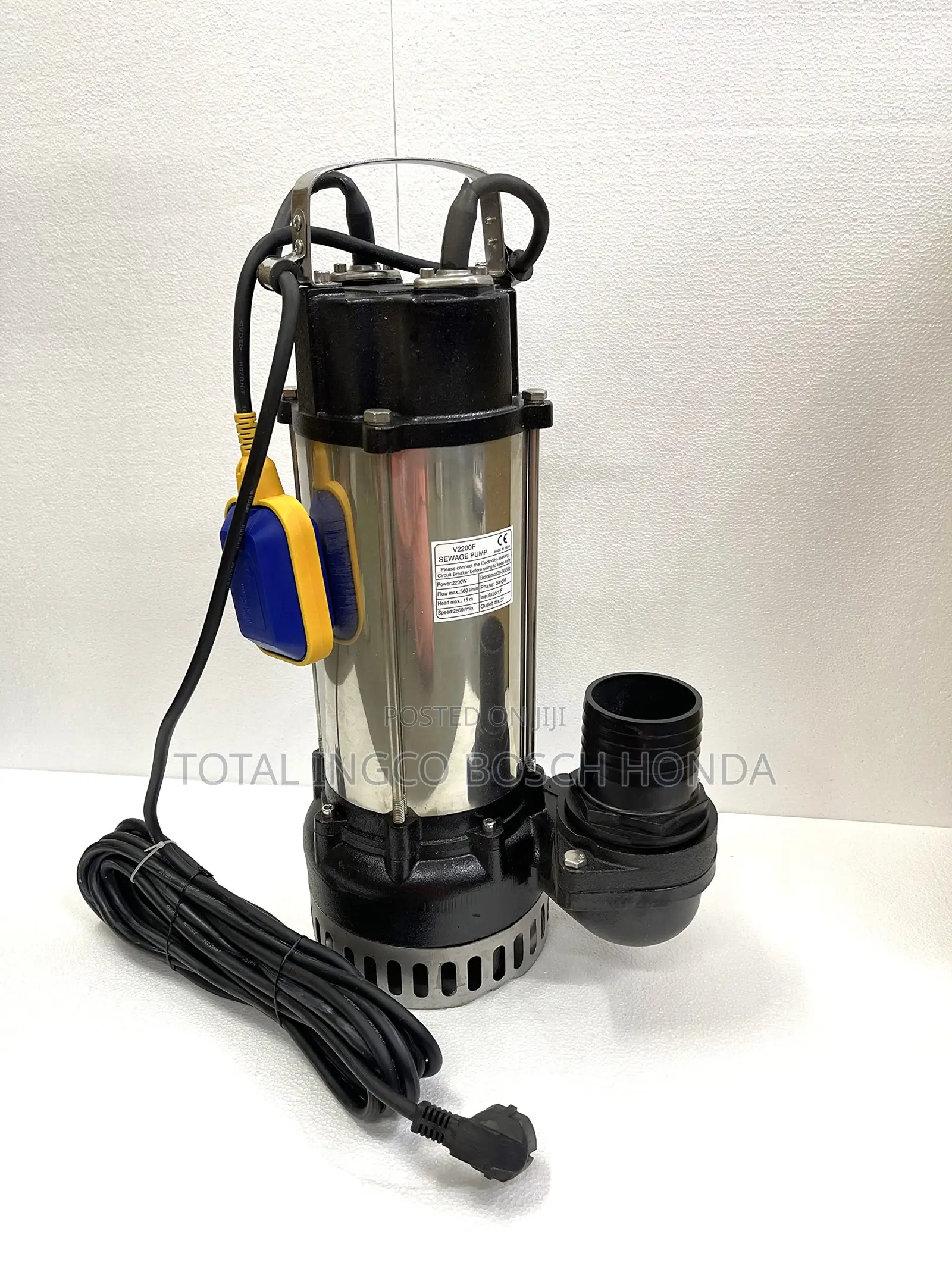 2 Inches Submersible Sewage Pump (Ecoolmax) 1.5horse Power