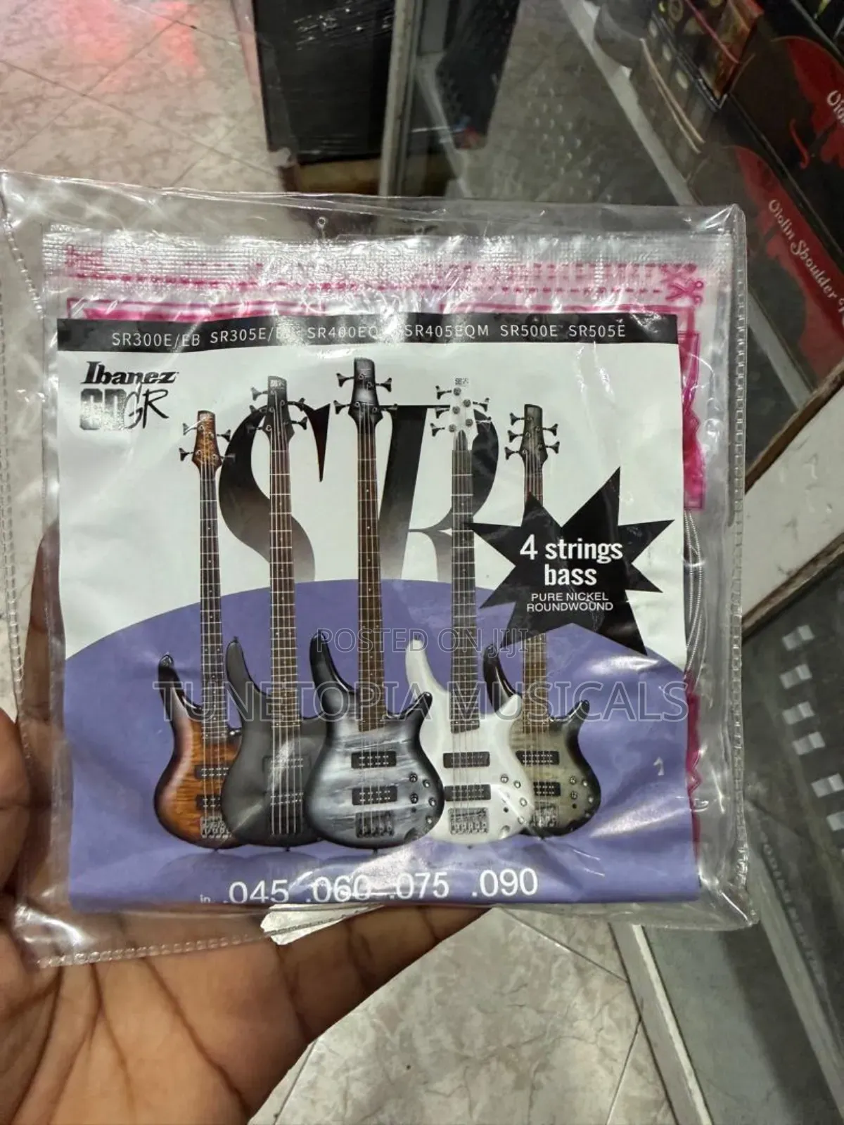 Ibanez 4-String Bass Guitar Strings