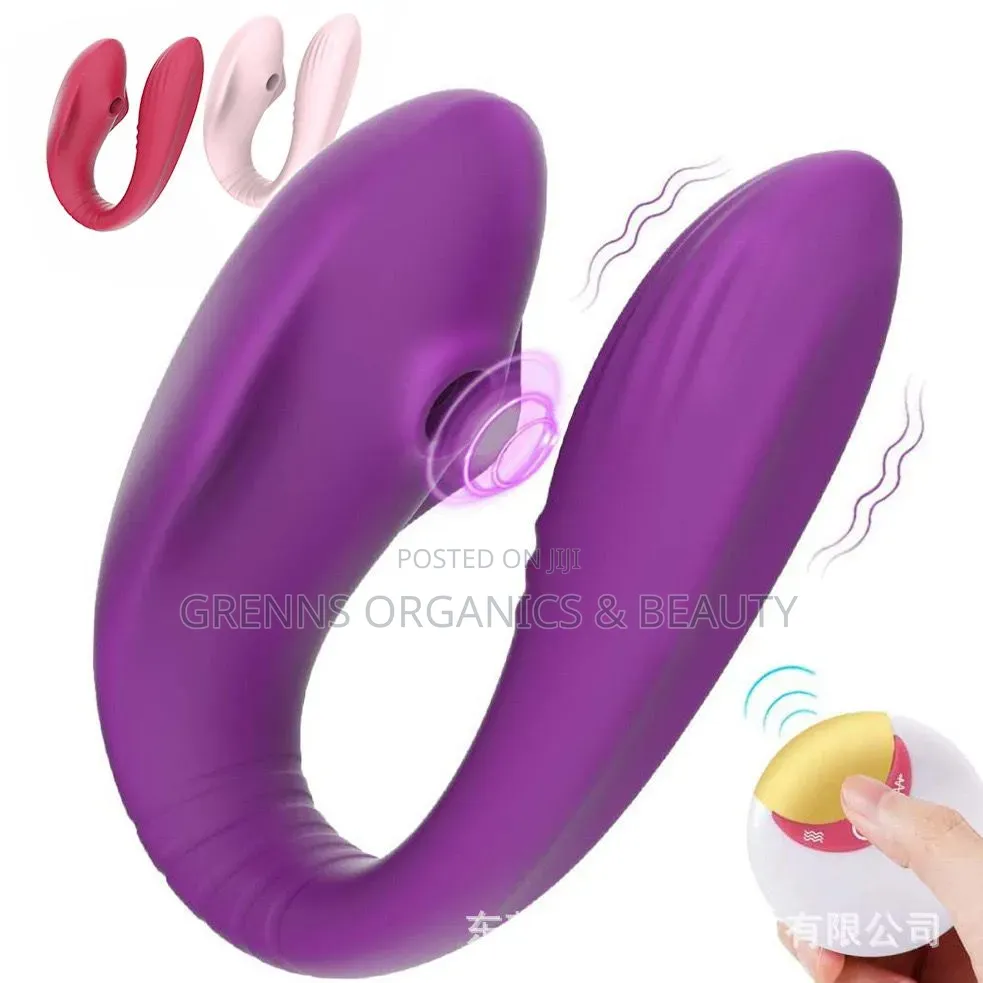 U-Shape Suction Vibrator – Clitoral Sucking Vibrating Couples Sextoy