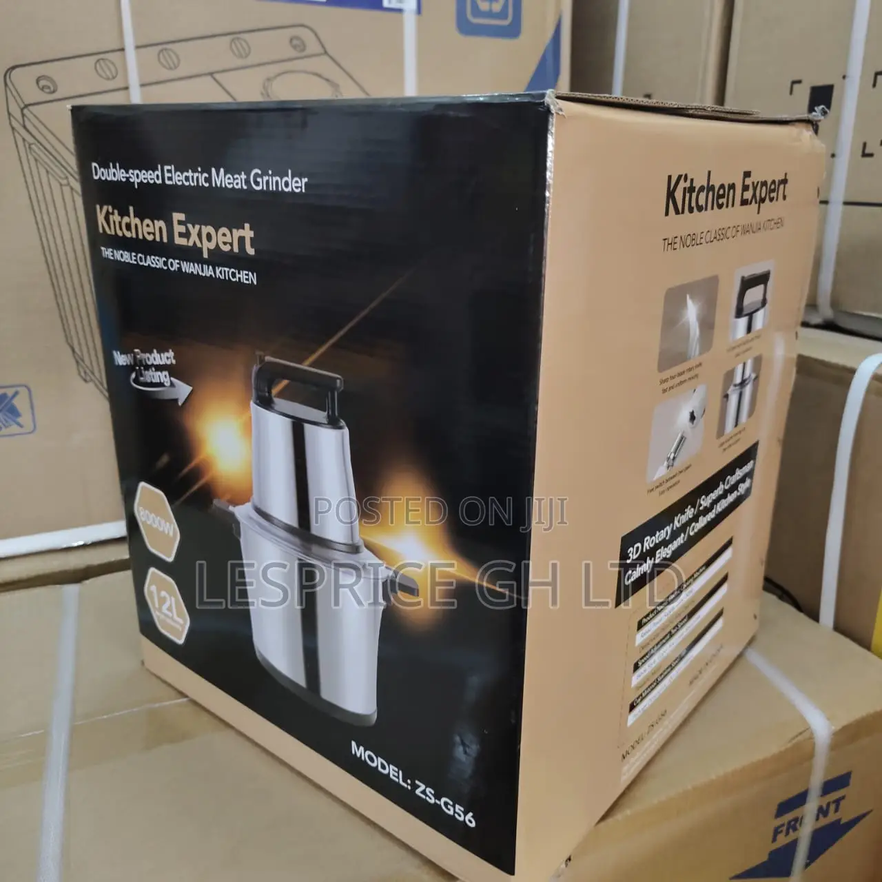 Kitchen Expert's Numero Uno 12l Fufu Yam and Meat Blender