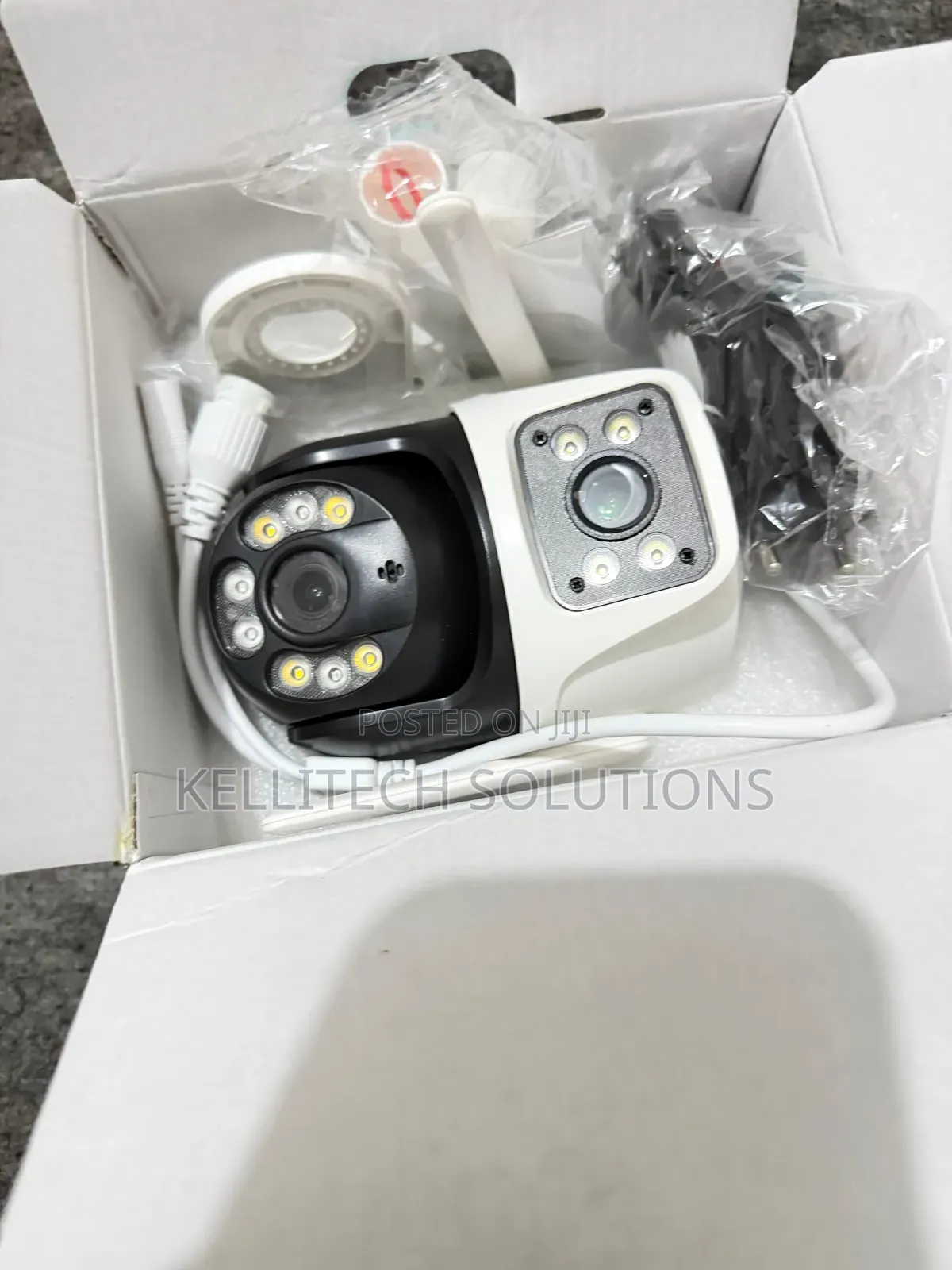 Latest Dual Lens Security Camera 8mp CCTV Icsee App