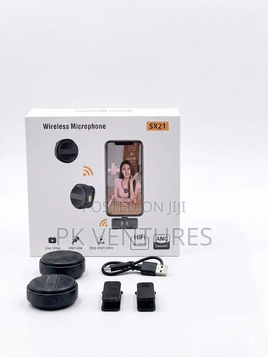 Sx21 Wireless Magnetic Lavalier Microphone