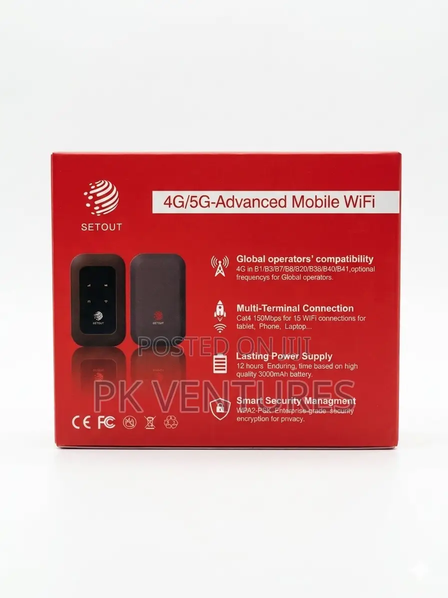 Setout 4g/5g-Advanced Mobile Mifi