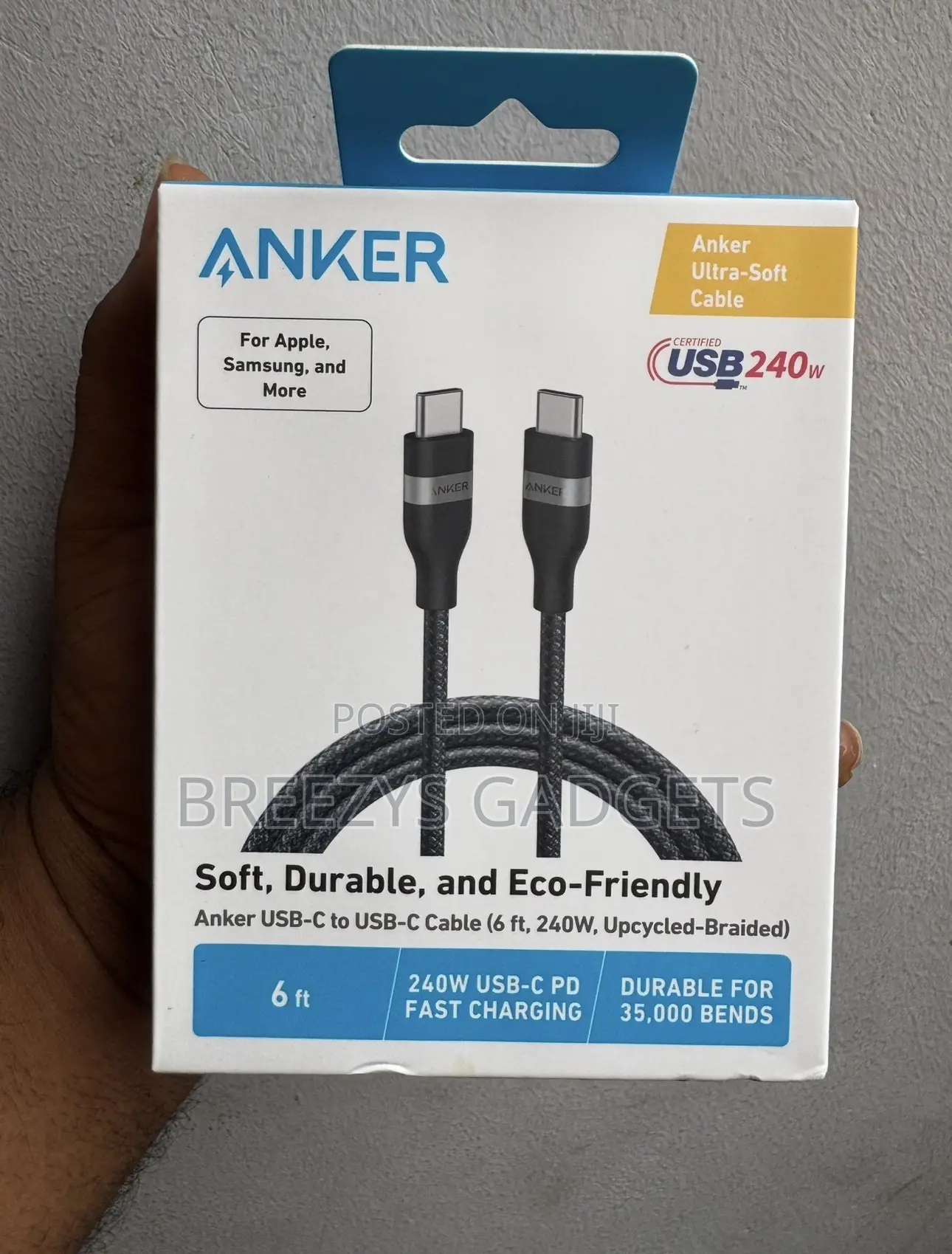 New Anker Usb-C 240w Cable