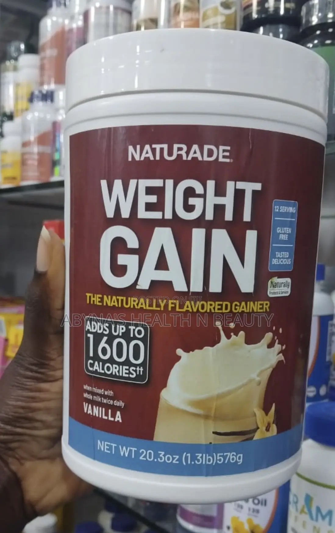 Naturade Weight Gain Vanilla