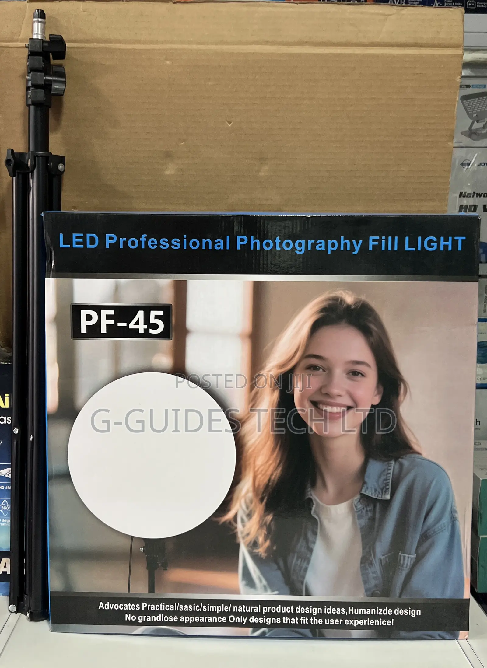 Pf-45 Led Professional Photography Fill Light With Stand