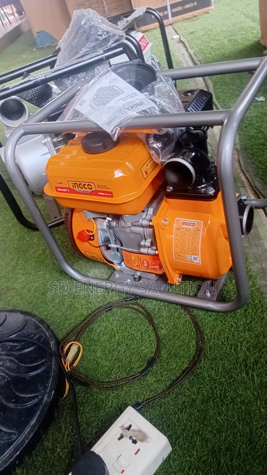 Ingco 2-Inch 7.0hp Massive Water Pump – Heavy-Duty Performance