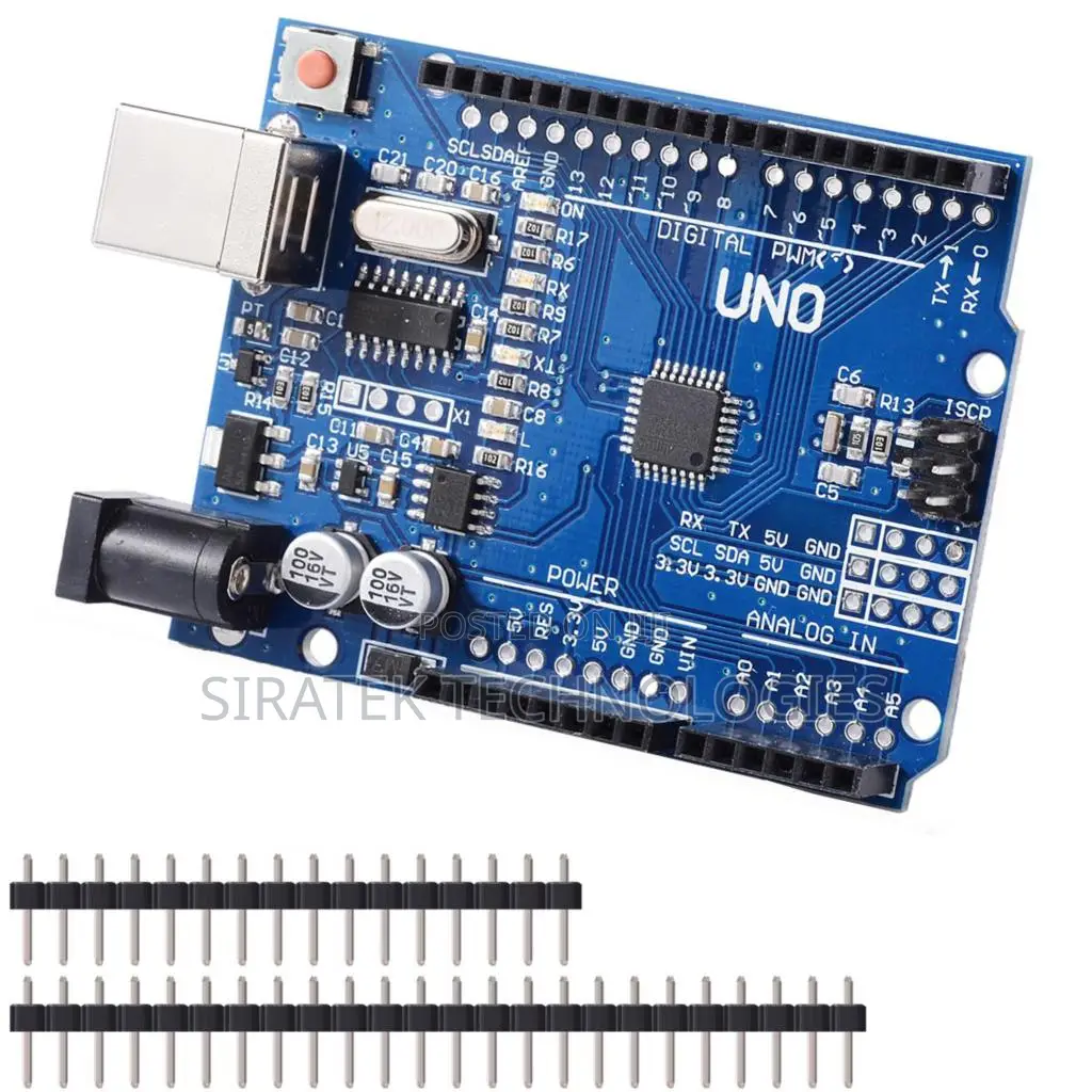 Uno R3 Development Board With Usb Cable Header Pins